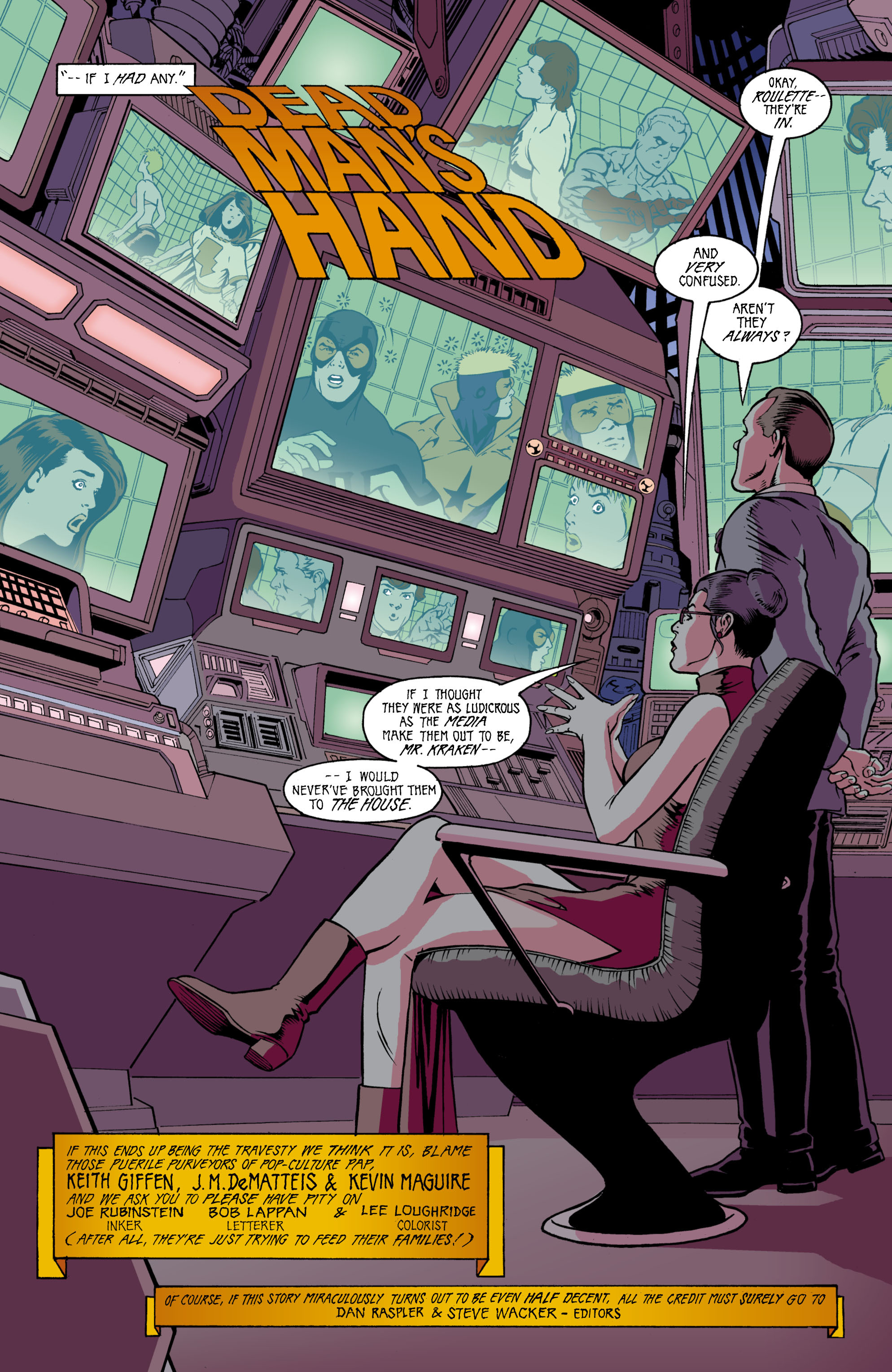 Read online Formerly Known as the Justice League comic -  Issue #3 - 7