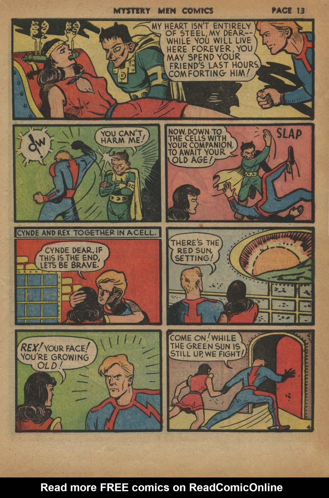 Read online Mystery Men Comics comic -  Issue #5 - 15