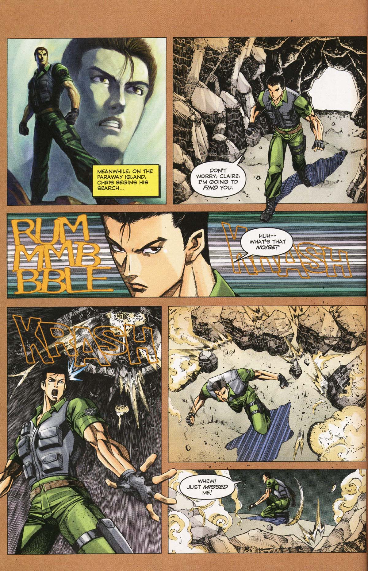 Read online Resident Evil Code: Veronica comic -  Issue #3 - 37