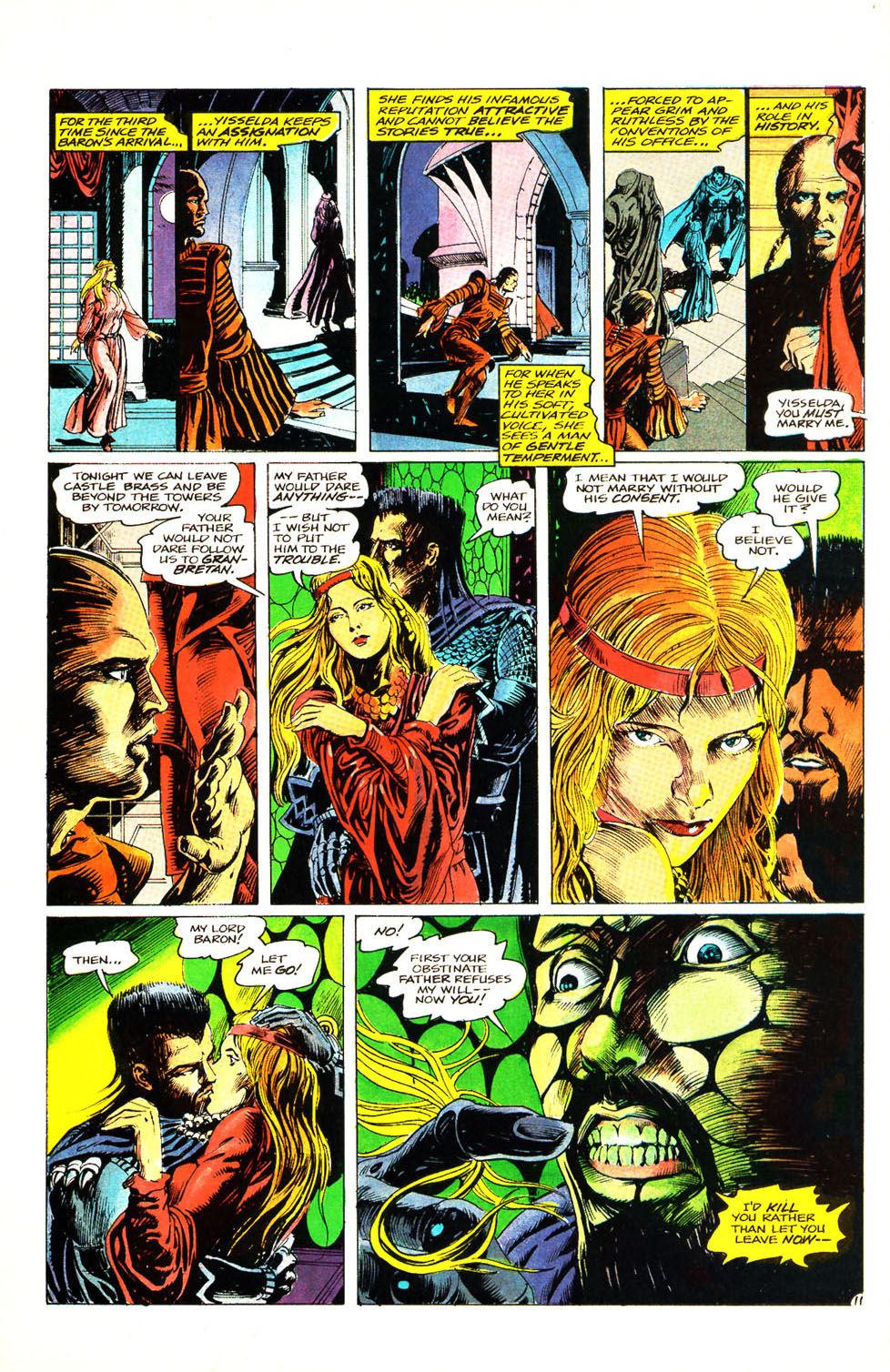 Read online Hawkmoon: The Jewel in the Skull comic -  Issue #1 - 13