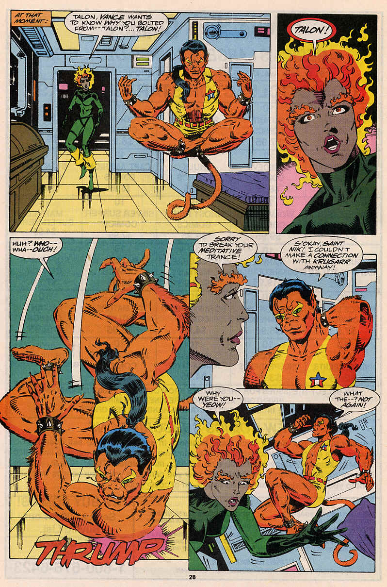 Read online Guardians of the Galaxy (1990) comic -  Issue #34 - 21