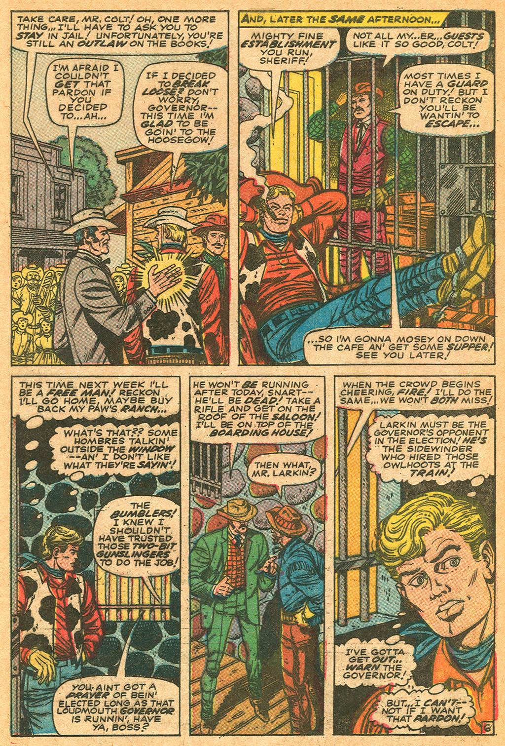 Read online Kid Colt Outlaw comic -  Issue #138 - 9