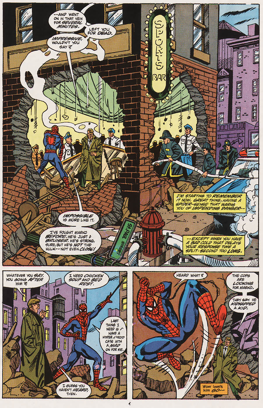 Read online Web of Spider-Man (1985) comic -  Issue #82 - 5