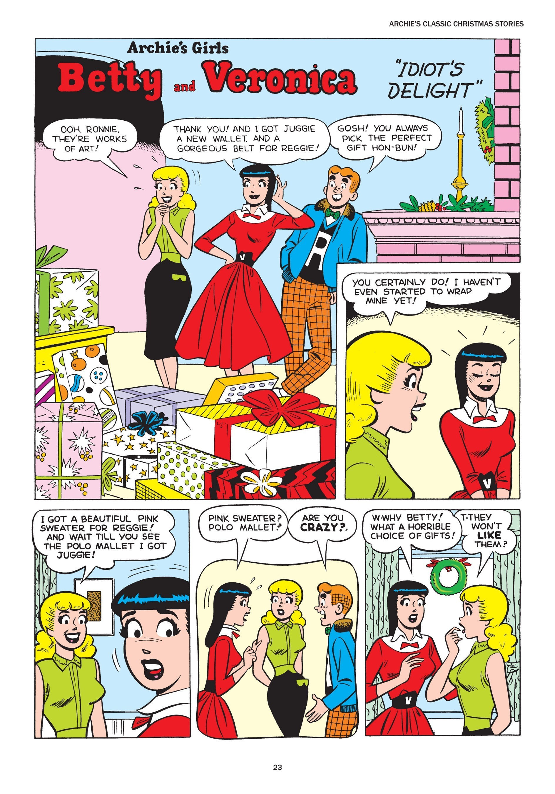 Read online Archie's Classic Christmas Stories comic -  Issue # TPB - 24