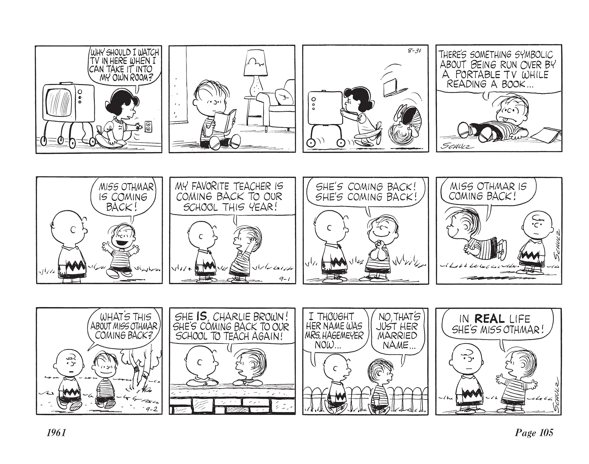 Read online The Complete Peanuts comic -  Issue # TPB 6 - 120