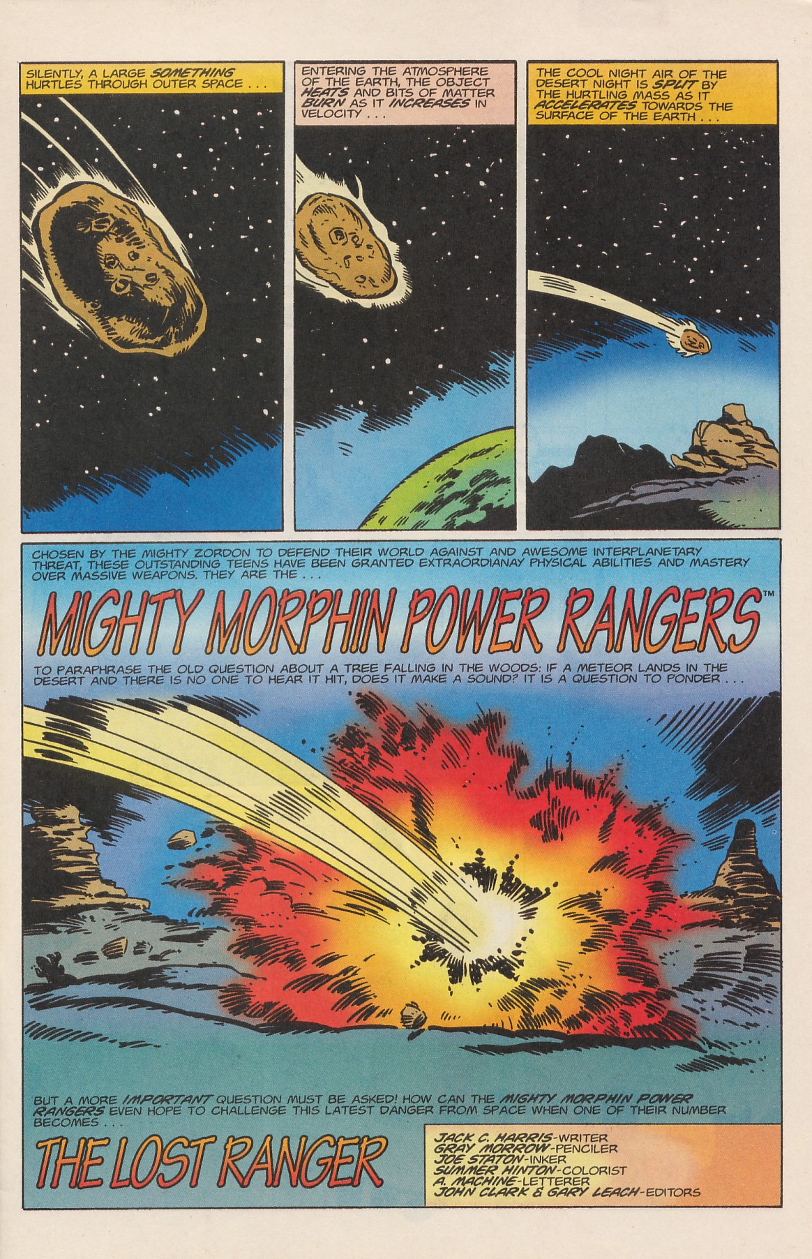 Read online Saban's Mighty Morphin Power Rangers (1995) comic -  Issue #4 - 3