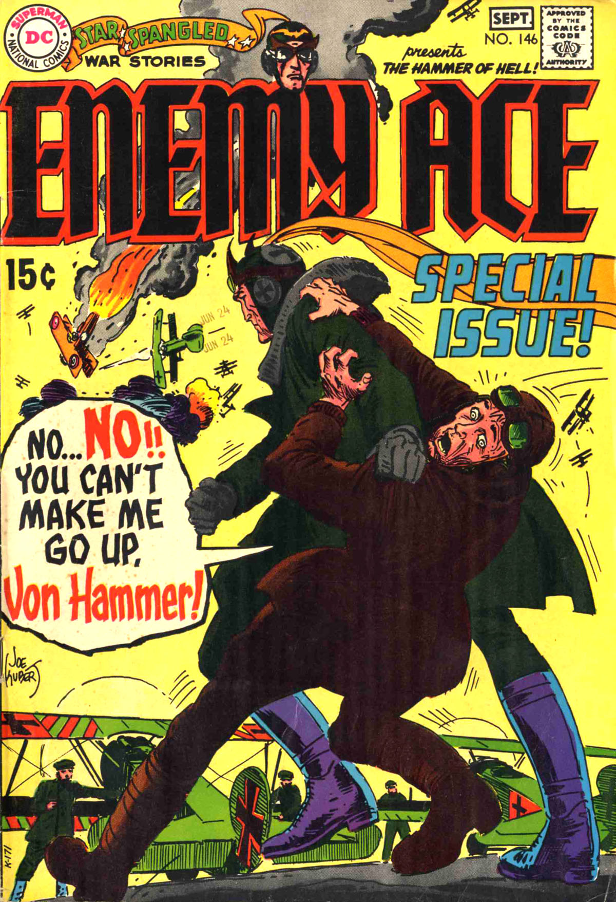 Read online Star Spangled War Stories (1952) comic -  Issue #146 - 1