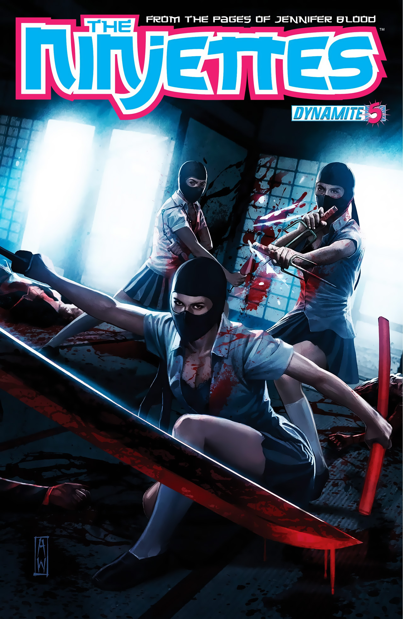 Read online The Ninjettes comic -  Issue #5 - 1