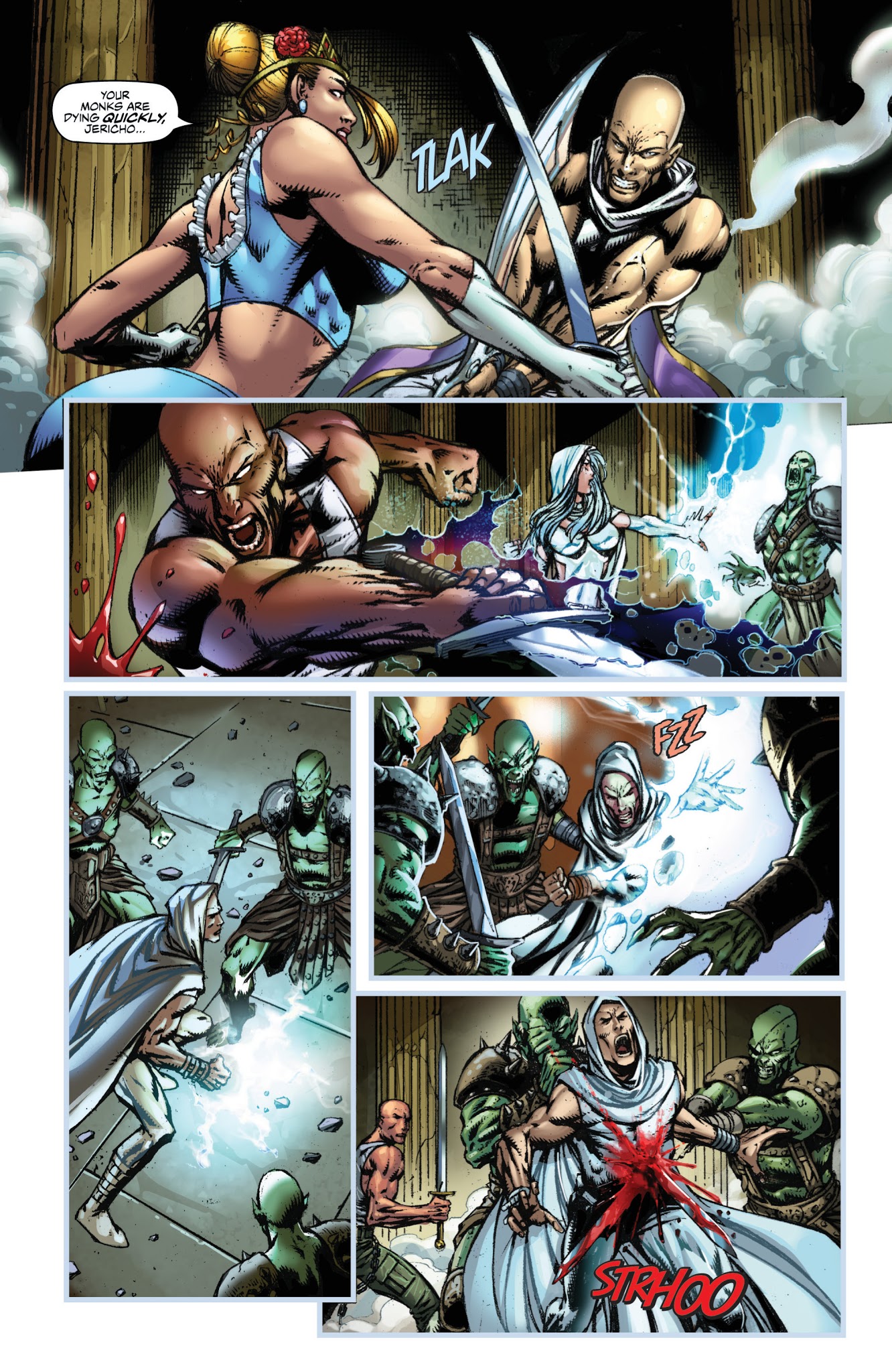 Read online Grimm Fairy Tales: Tarot comic -  Issue #5 - 7