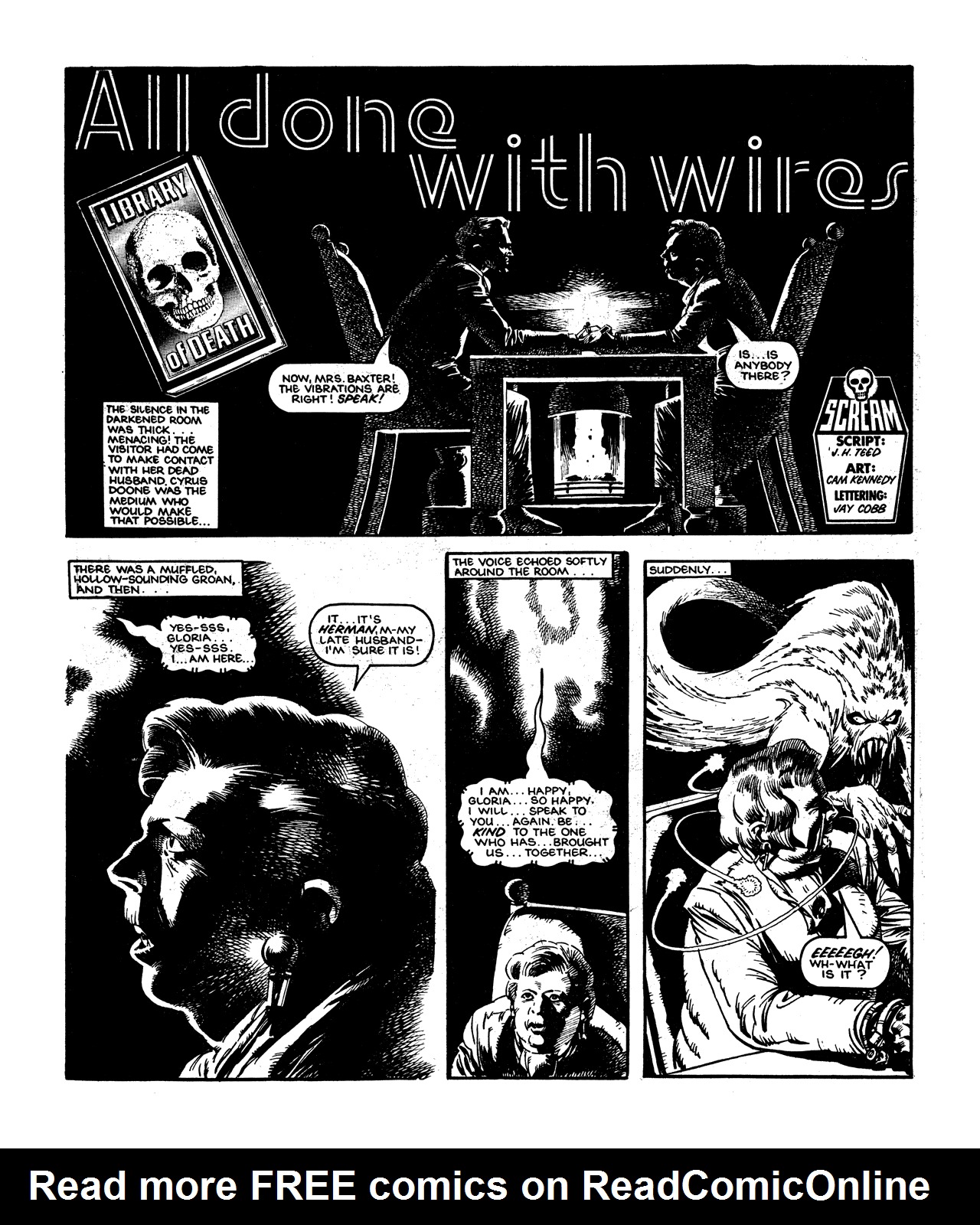 Read online Scream! (1984) comic -  Issue #4 - 7