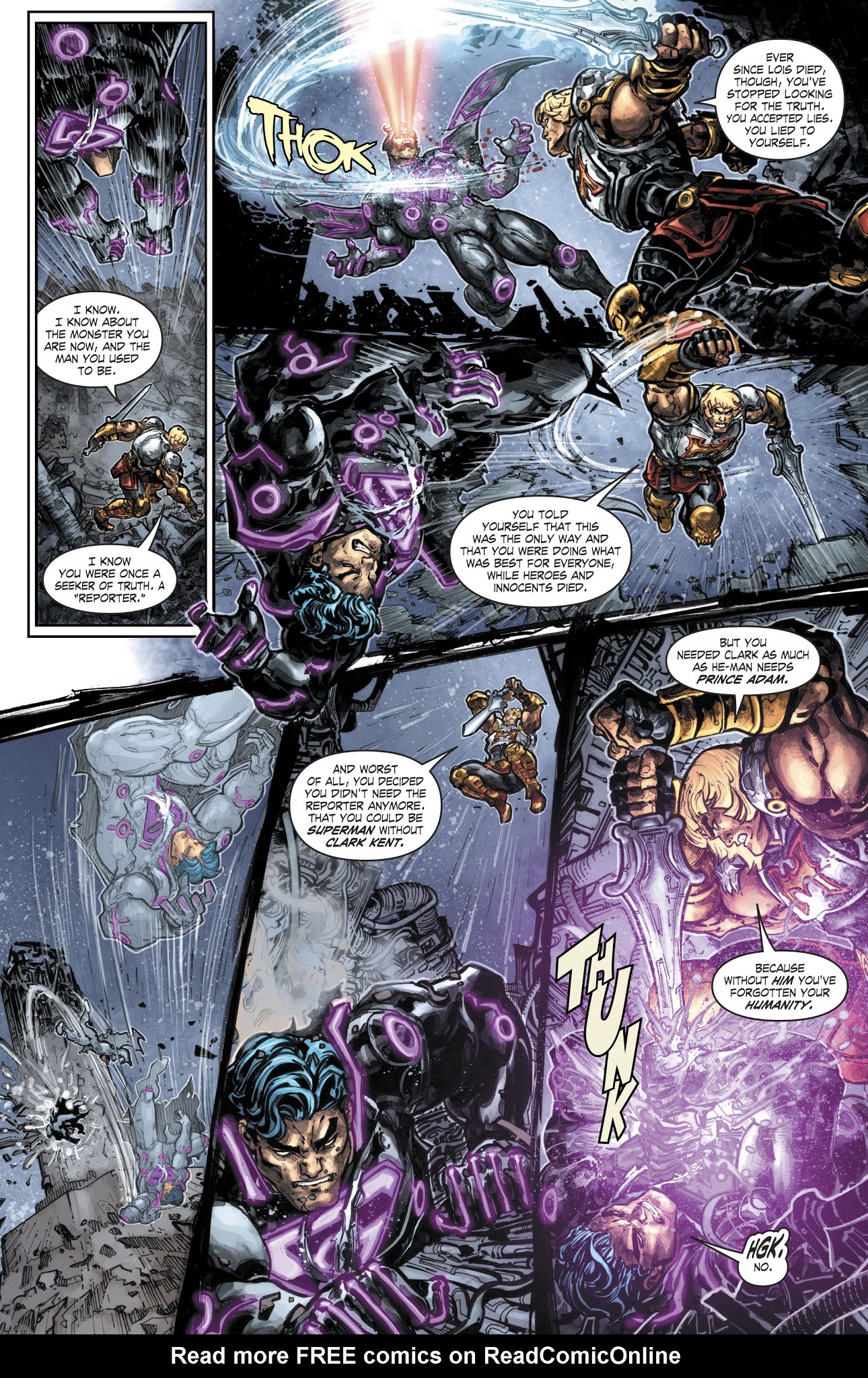 Read online Injustice Vs. Masters of the Universe comic -  Issue #4 - 11