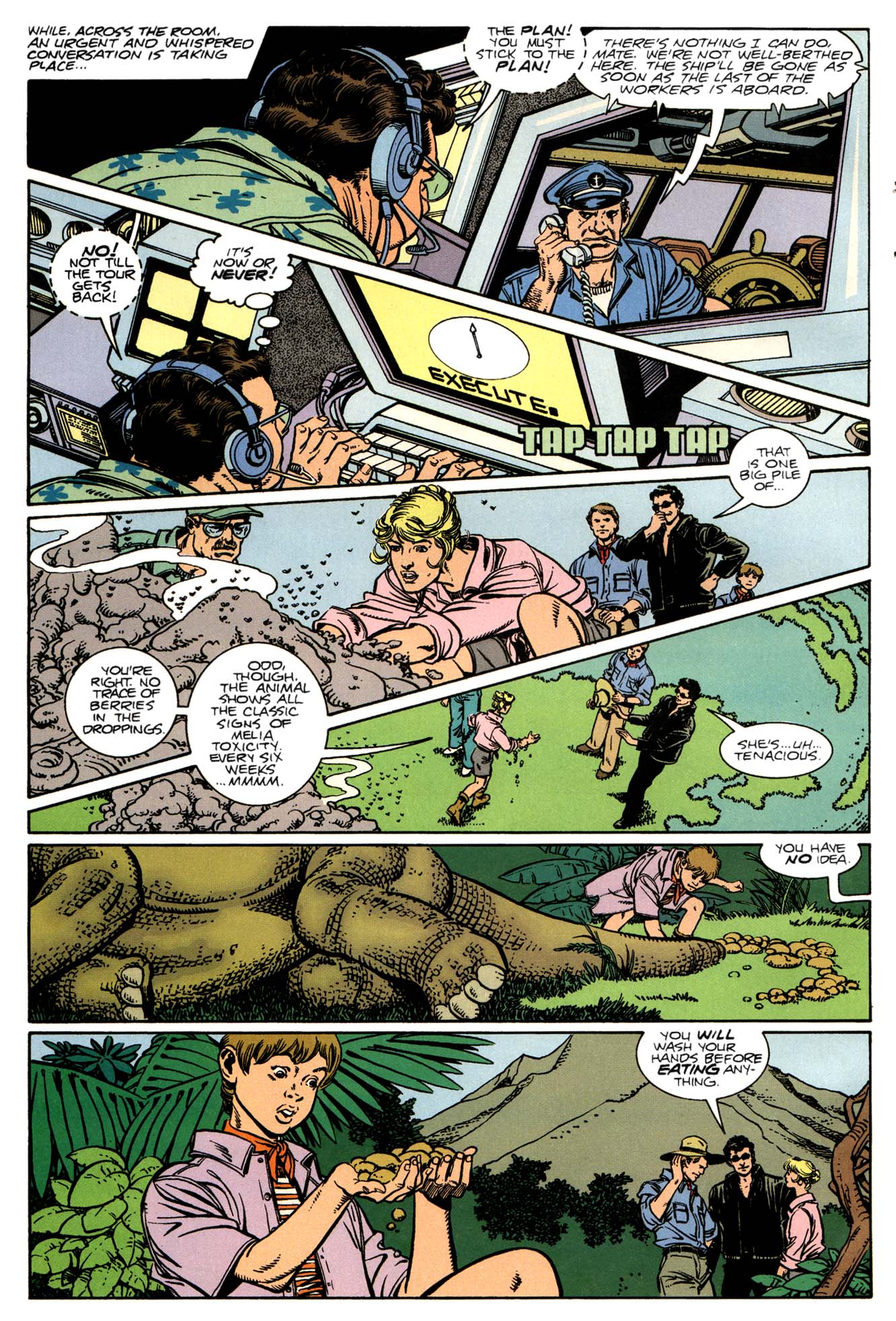 Read online Jurassic Park (1993) comic -  Issue #3 - 6