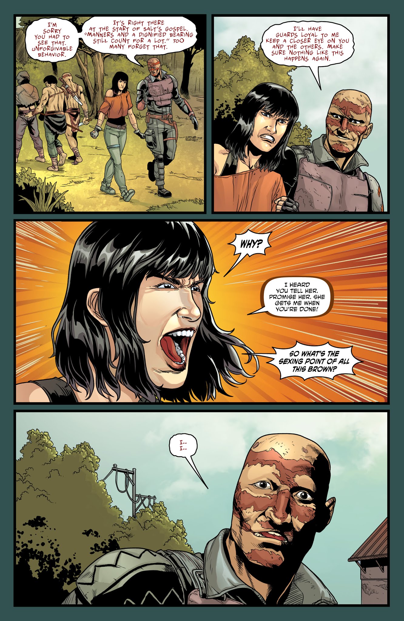 Read online Crossed Plus One Hundred: Mimic comic -  Issue #3 - 18