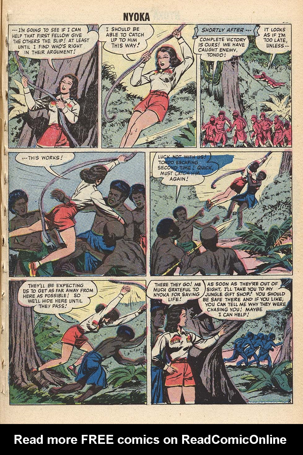 Read online Nyoka the Jungle Girl (1955) comic -  Issue #17 - 27