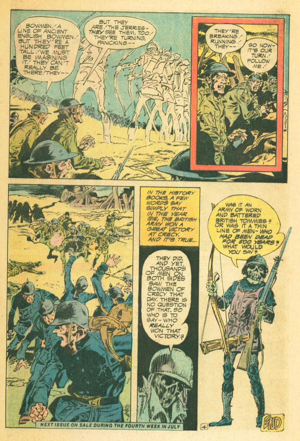 Read online Weird War Tales (1971) comic -  Issue #29 - 31