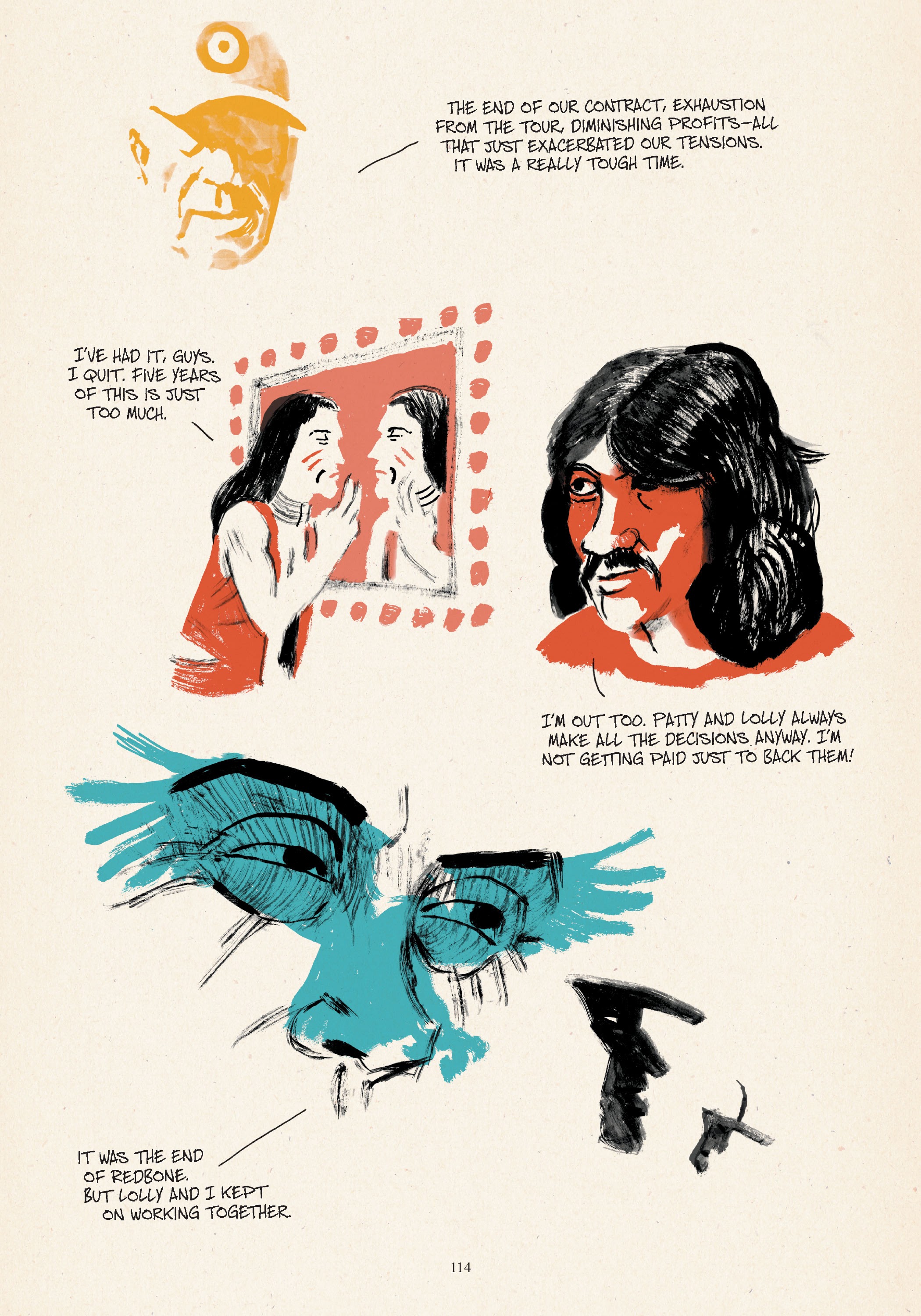 Read online Redbone: The True Story of A Native American Rock Band comic -  Issue # TPB - 97