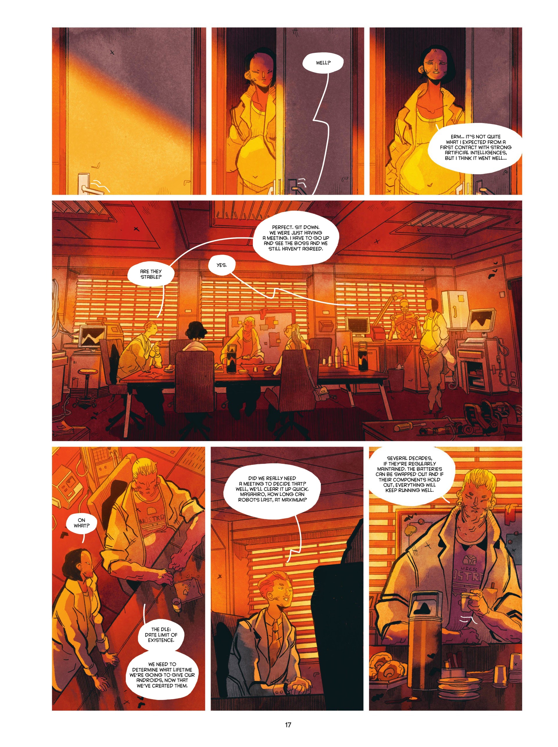 Read online Carbon & Silicon (2020) comic -  Issue # TPB (Part 1) - 16