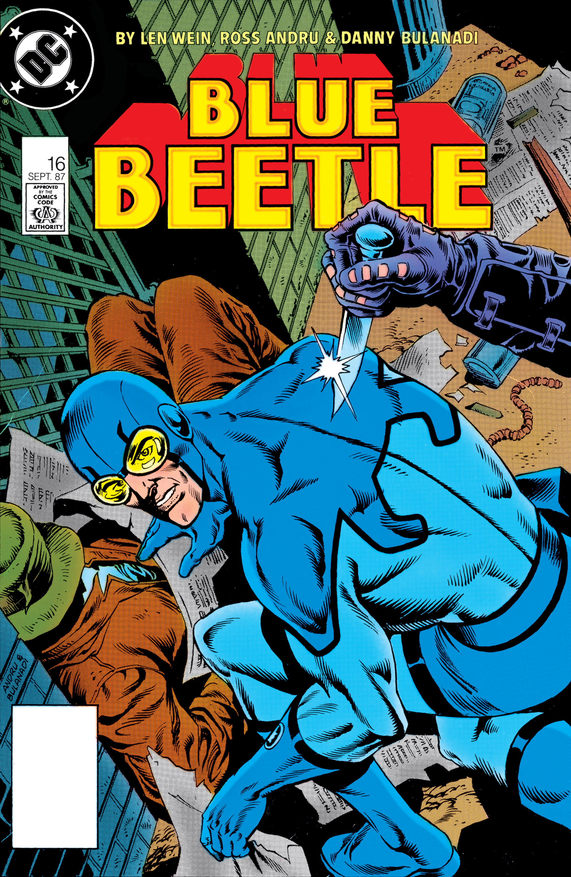 Read online Blue Beetle (1986) comic -  Issue #16 - 1