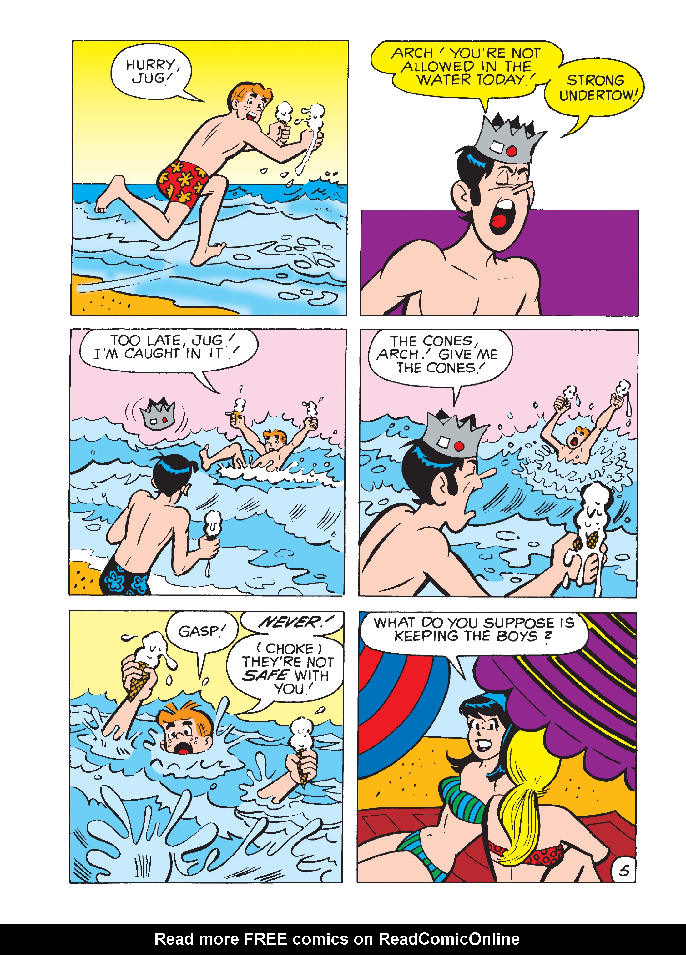 Read online Archie's Double Digest Magazine comic -  Issue #332 - 95