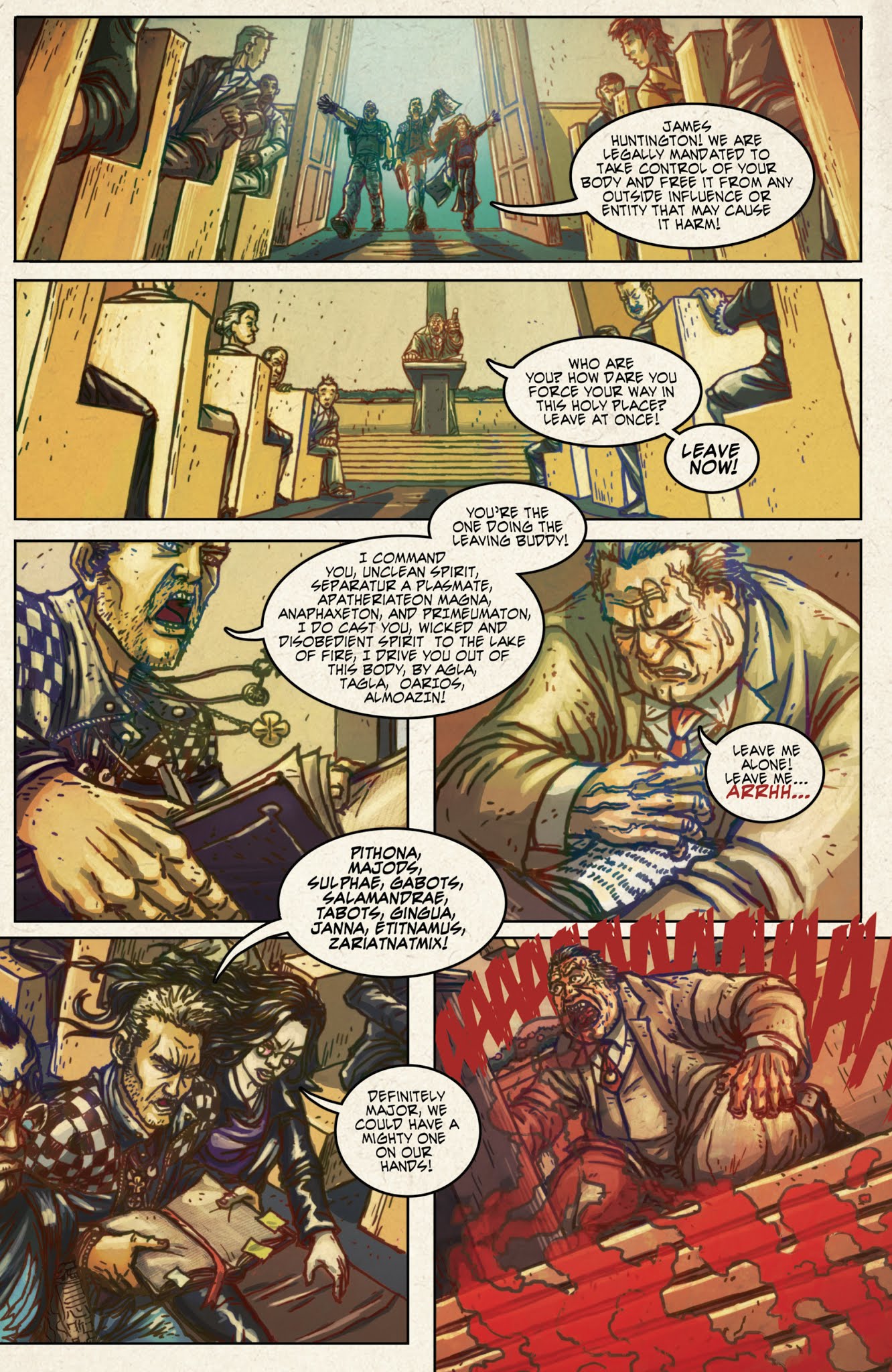 Read online Repossessed comic -  Issue #1 - 6