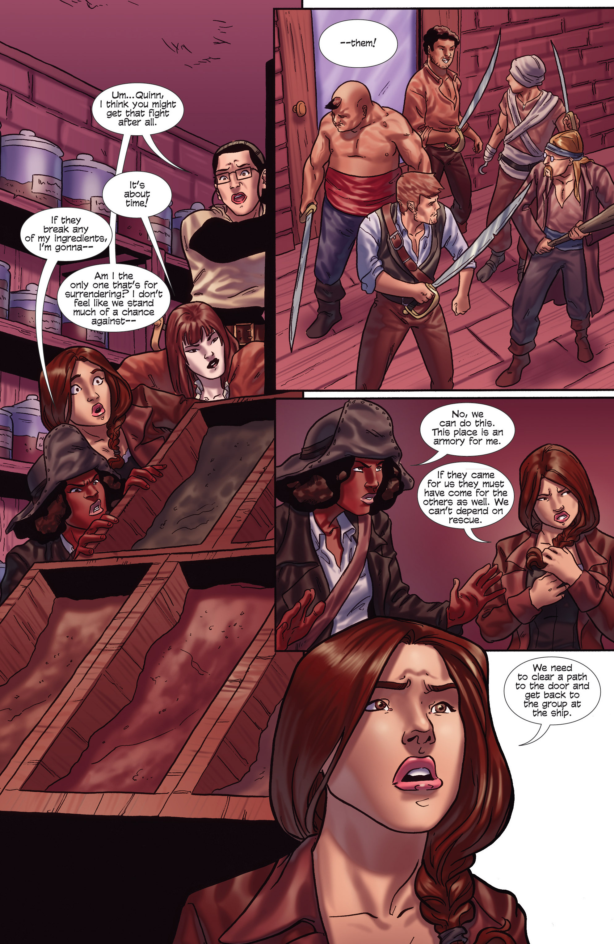 Read online Princeless: Raven the Pirate Princess comic -  Issue #6 - 24
