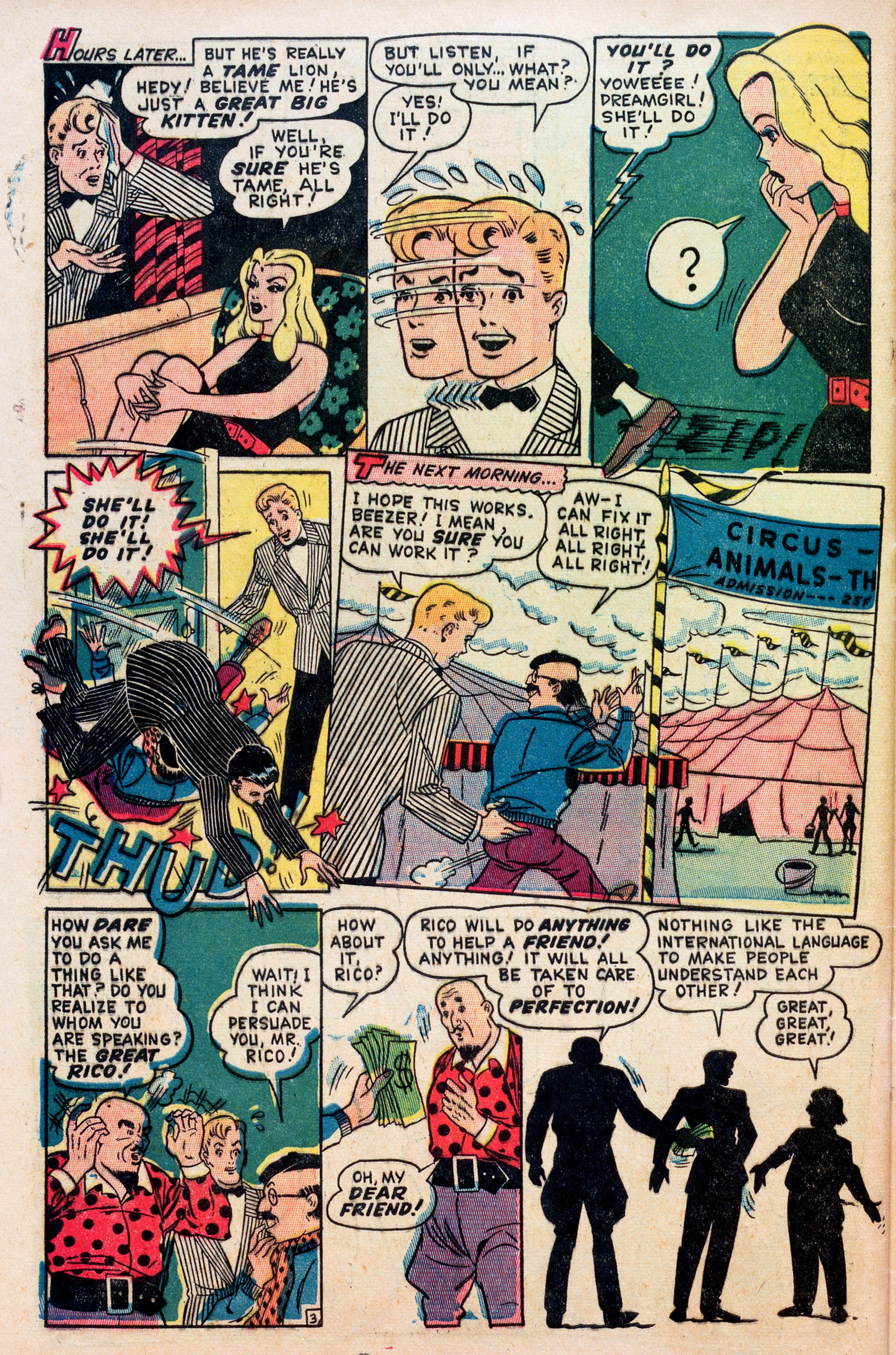 Read online Comedy Comics (1948) comic -  Issue #1 - 28