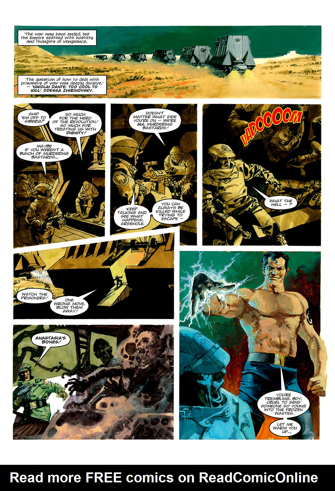 Read online Nikolai Dante comic -  Issue # TPB 11 - 134