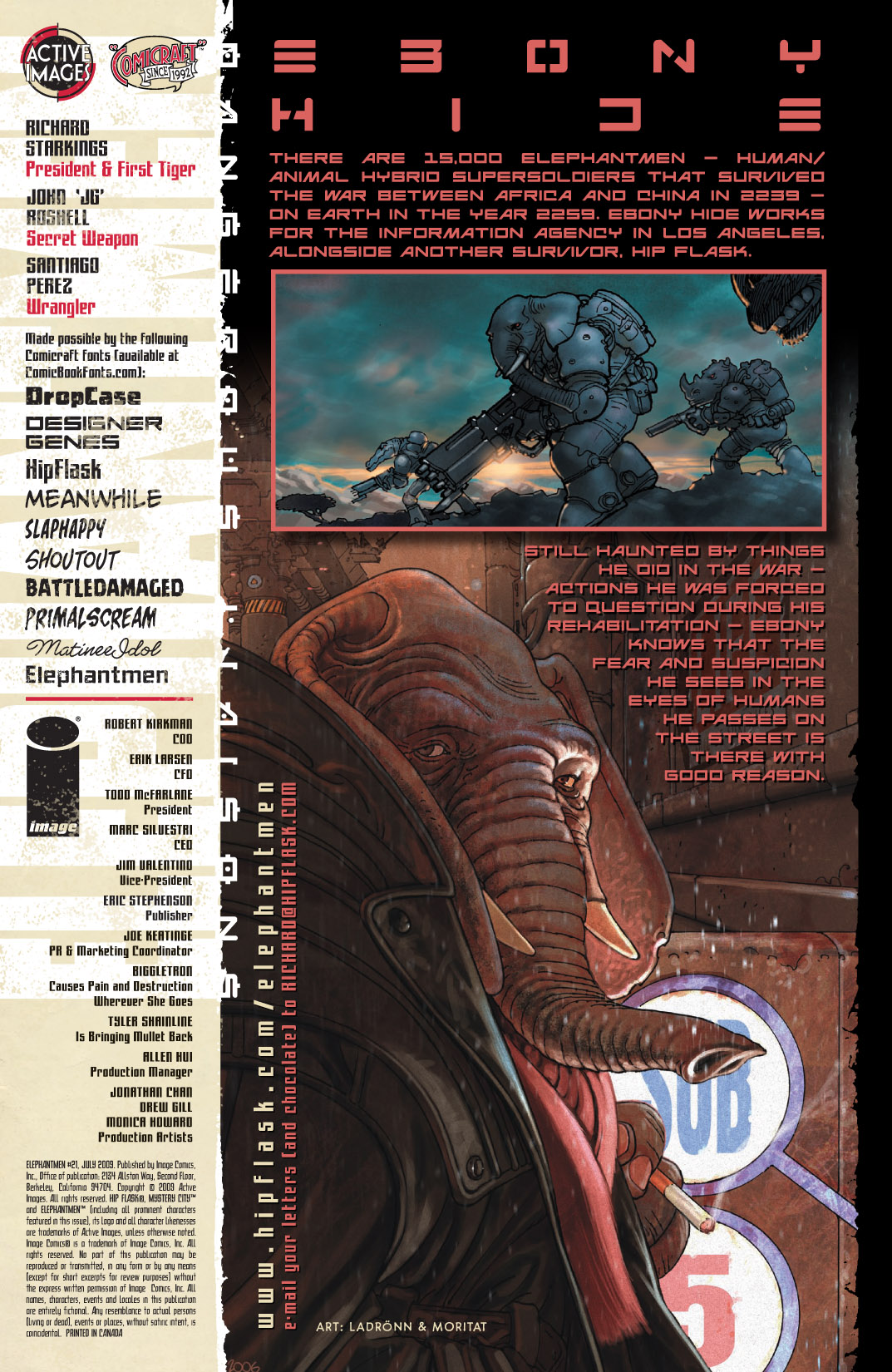 Read online Elephantmen comic -  Issue #21 - 4