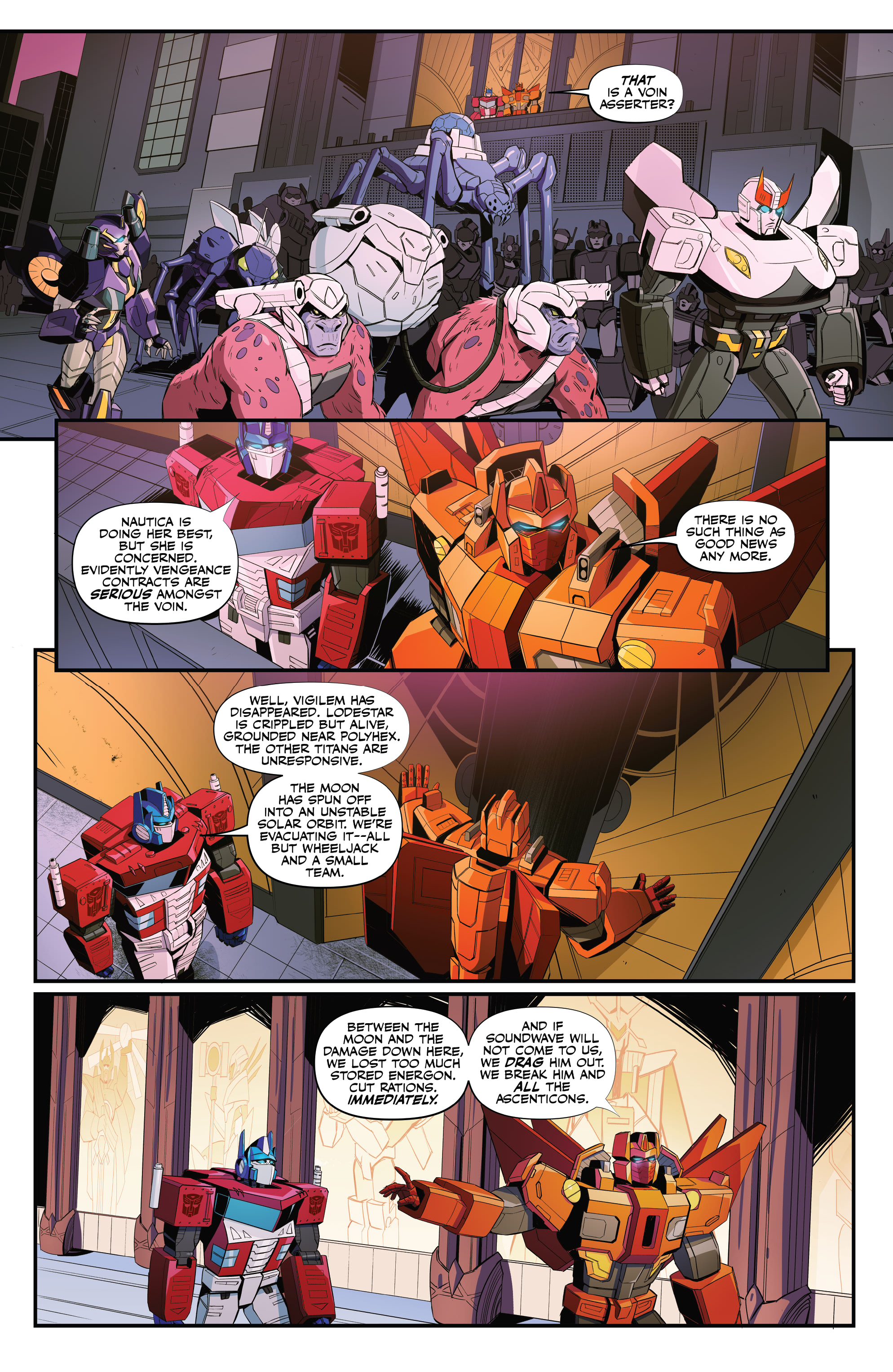 Read online Transformers (2019) comic -  Issue #19 - 12