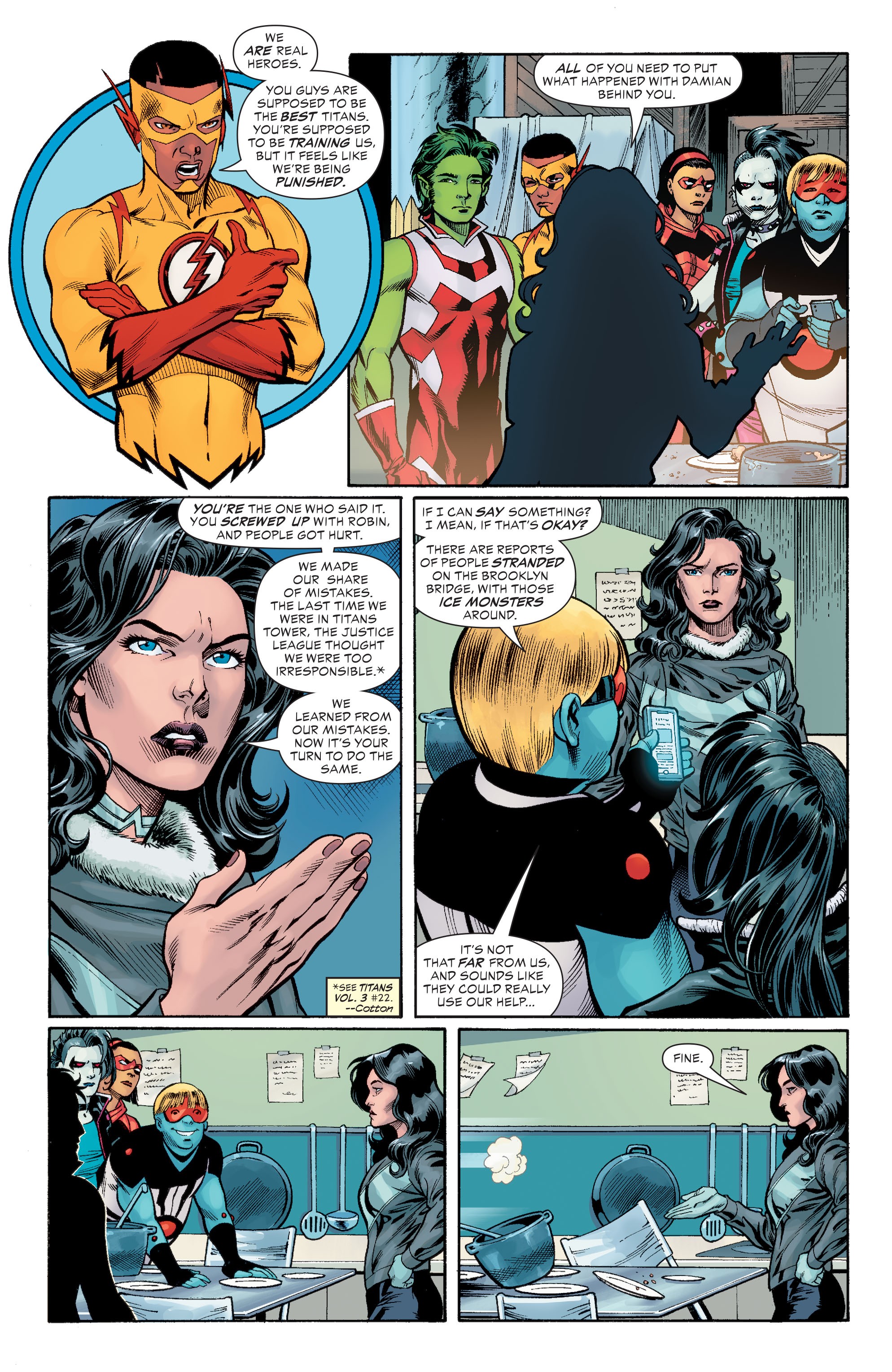 Read online Teen Titans: Endless Winter Special comic -  Issue # Full - 11