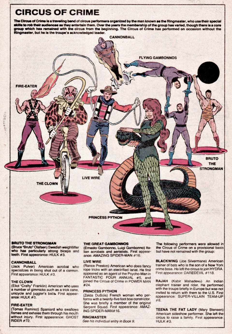 The Official Handbook of the Marvel Universe issue 2 - Page 30