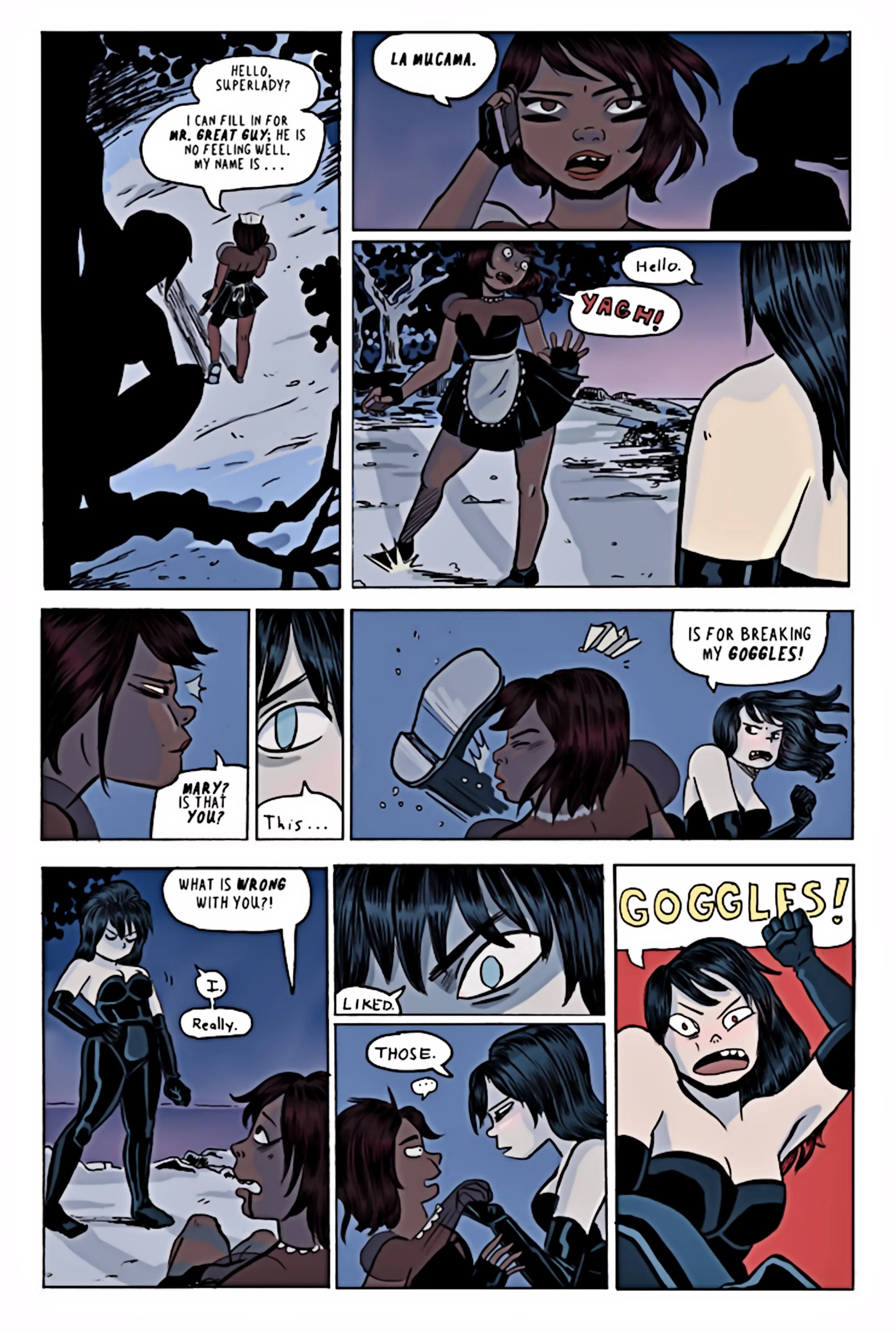 Read online Henchgirl comic -  Issue #6 - 17