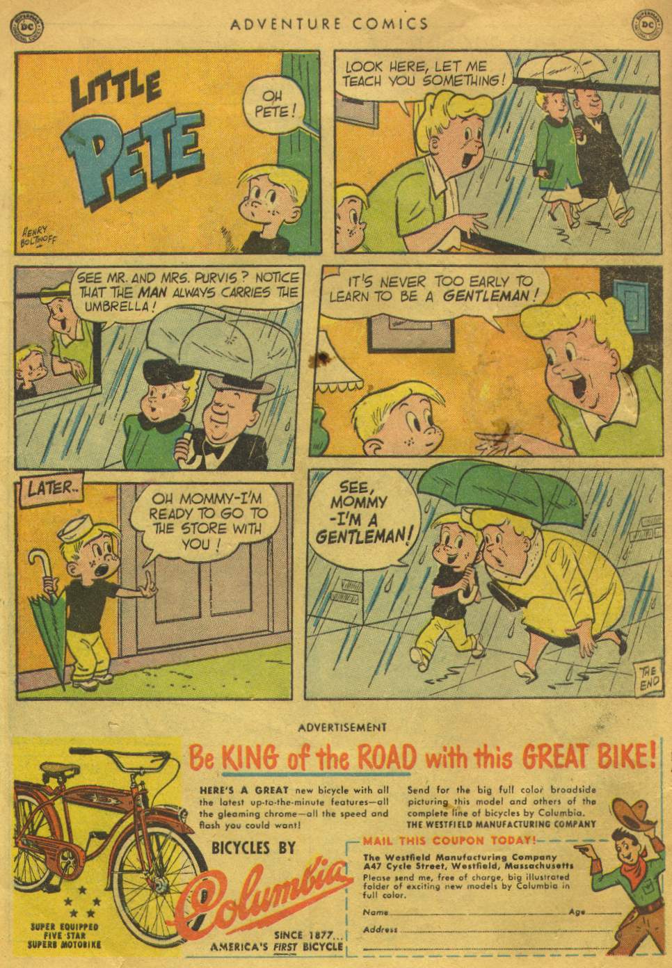 Read online Adventure Comics (1938) comic -  Issue #154 - 49