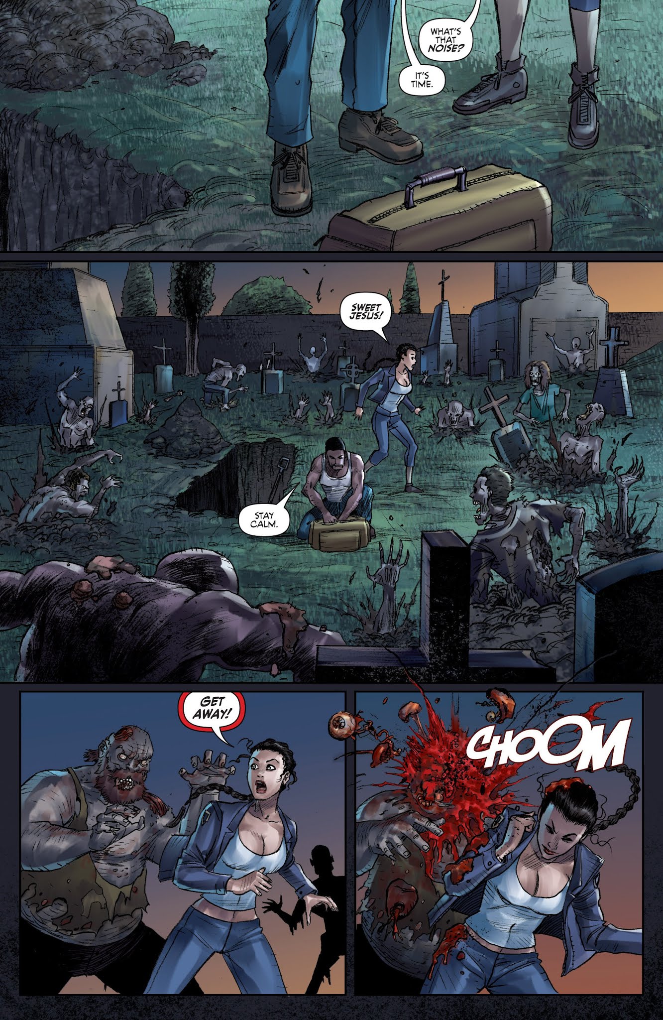 Read online Grimm Fairy Tales presents Zombies: The Cursed comic -  Issue #3 - 11