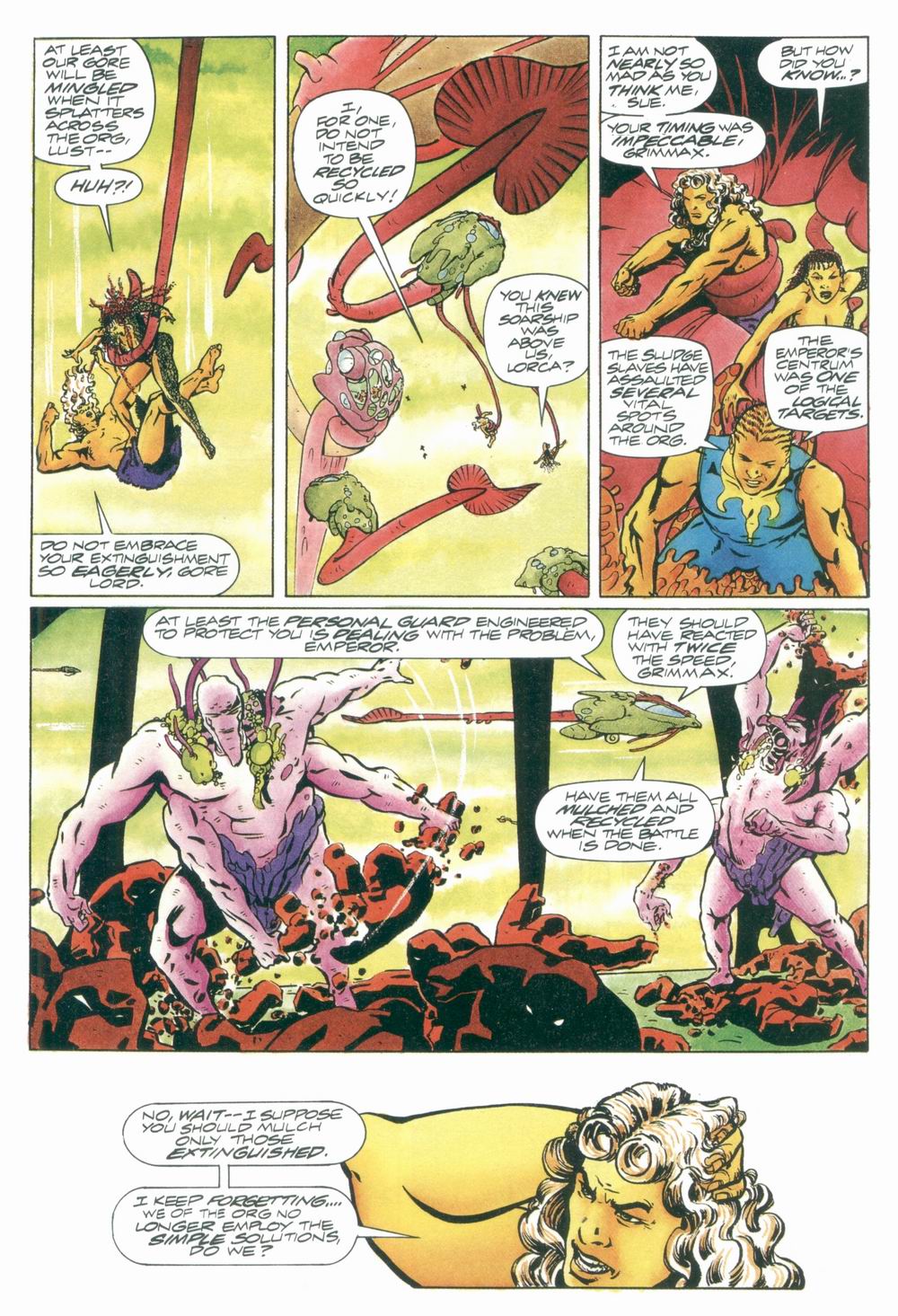 Read online Warriors of Plasm comic -  Issue #5 - 6