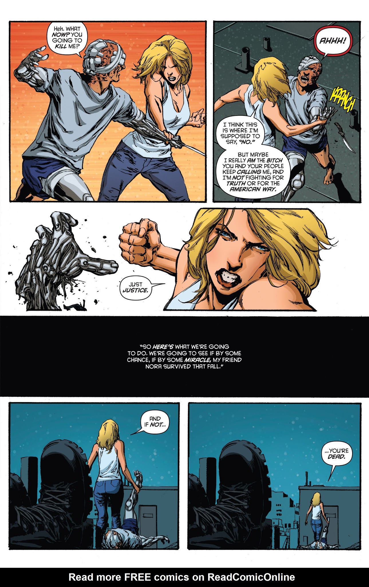 Read online The Bionic Woman comic -  Issue #6 - 9
