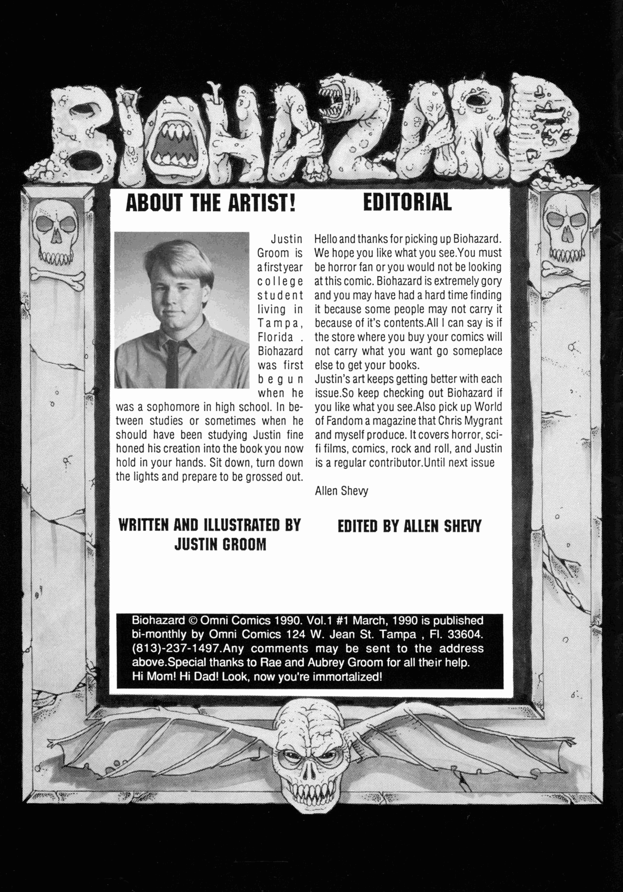 Read online Biohazard comic -  Issue #1 - 2