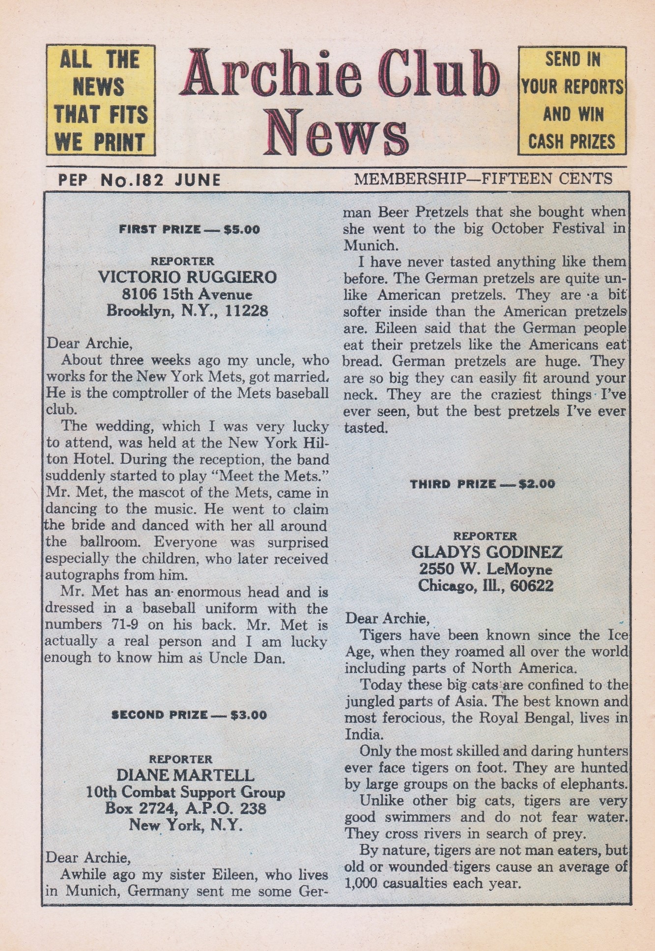 Read online Pep Comics comic -  Issue #182 - 26