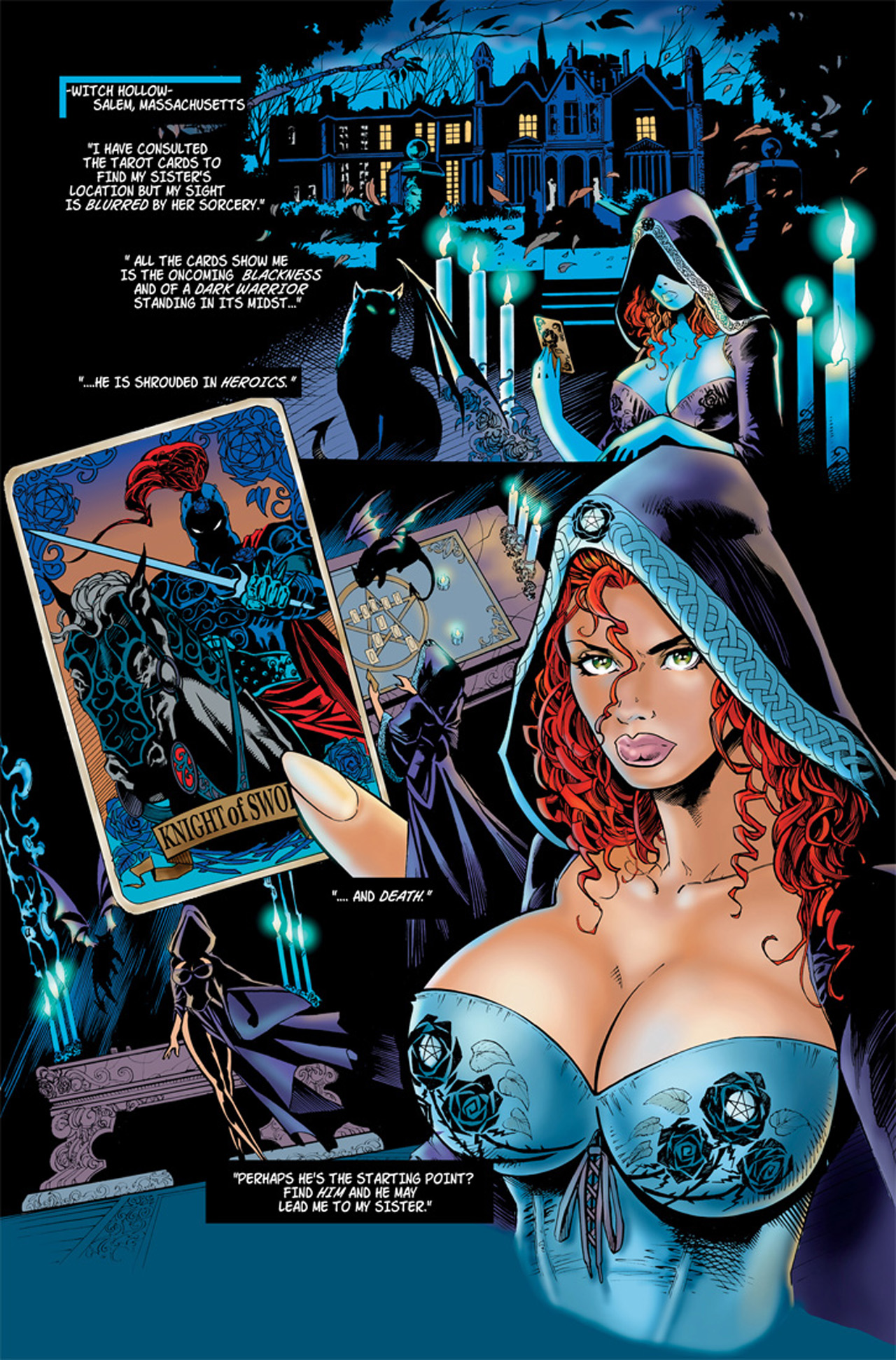 Read online Tarot: Witch of the Black Rose comic -  Issue #1 - 5