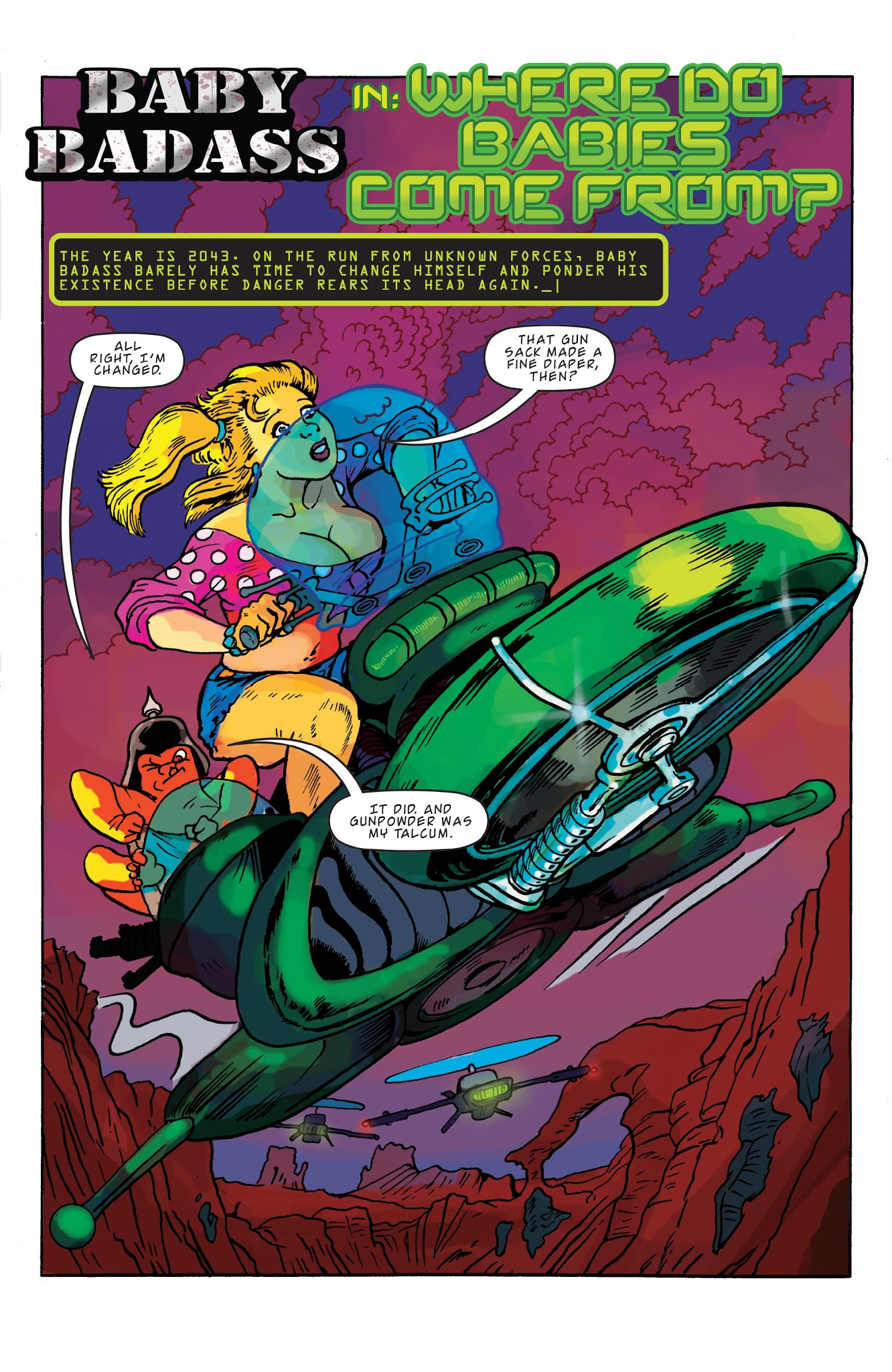 Read online Baby Badass comic -  Issue #2 - 4