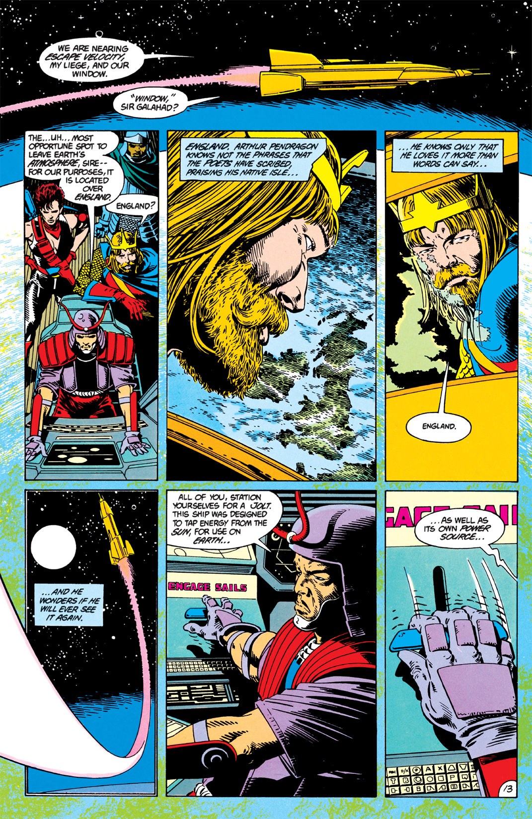 Read online Camelot 3000 comic -  Issue #10 - 15
