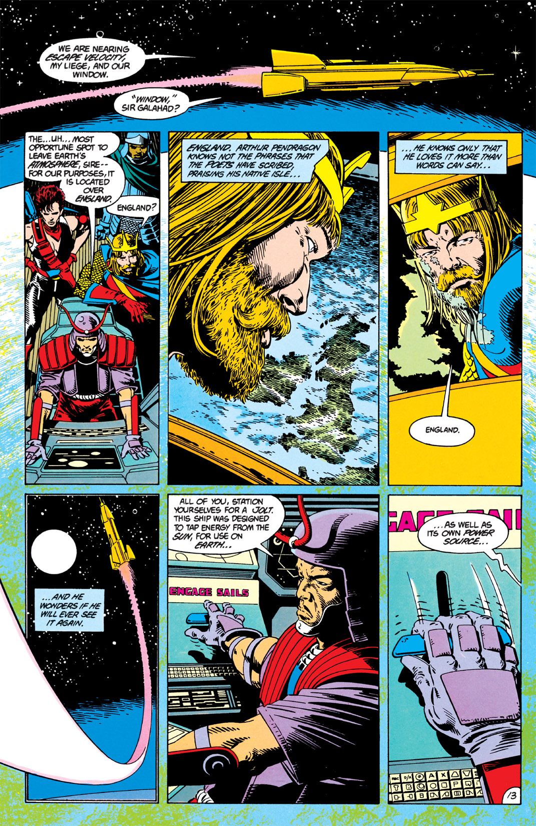 Read online Camelot 3000 comic -  Issue #10 - 15