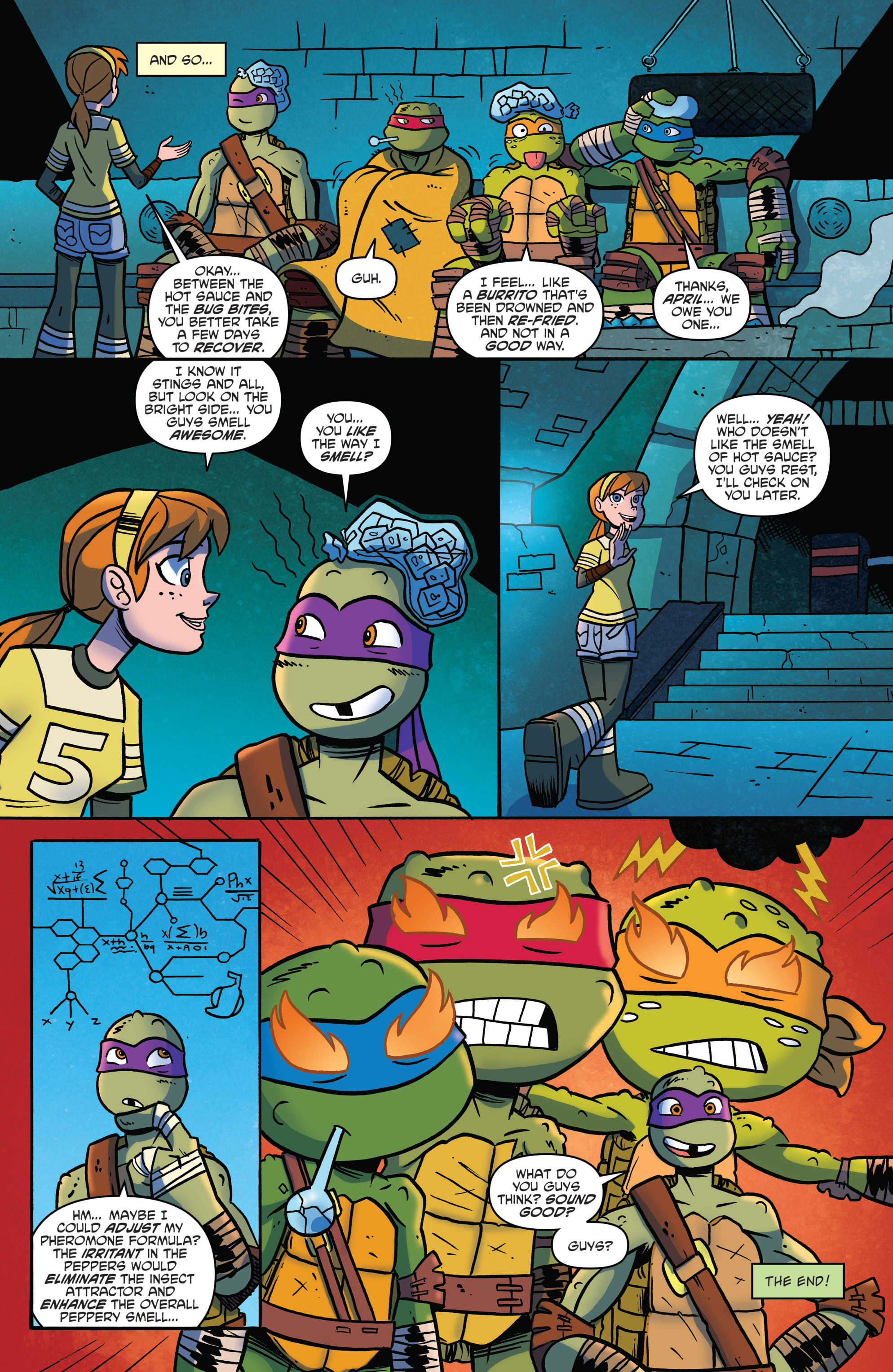 Read online Teenage Mutant Ninja Turtles New Animated Adventures comic -  Issue #14 - 14