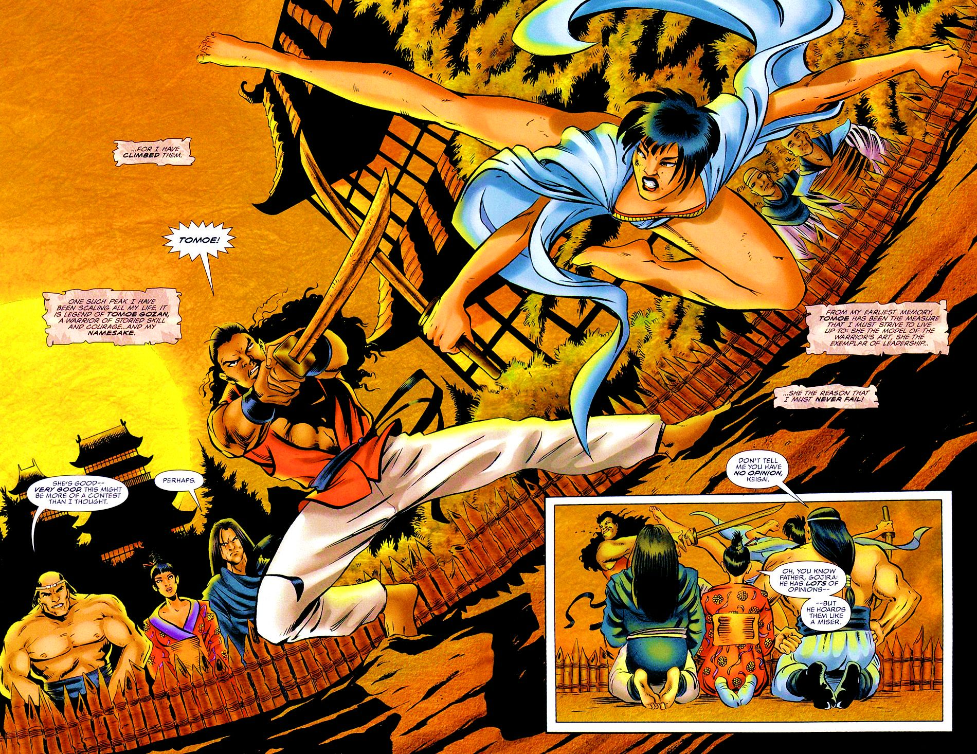 Read online Tomoe comic -  Issue #0 - 4