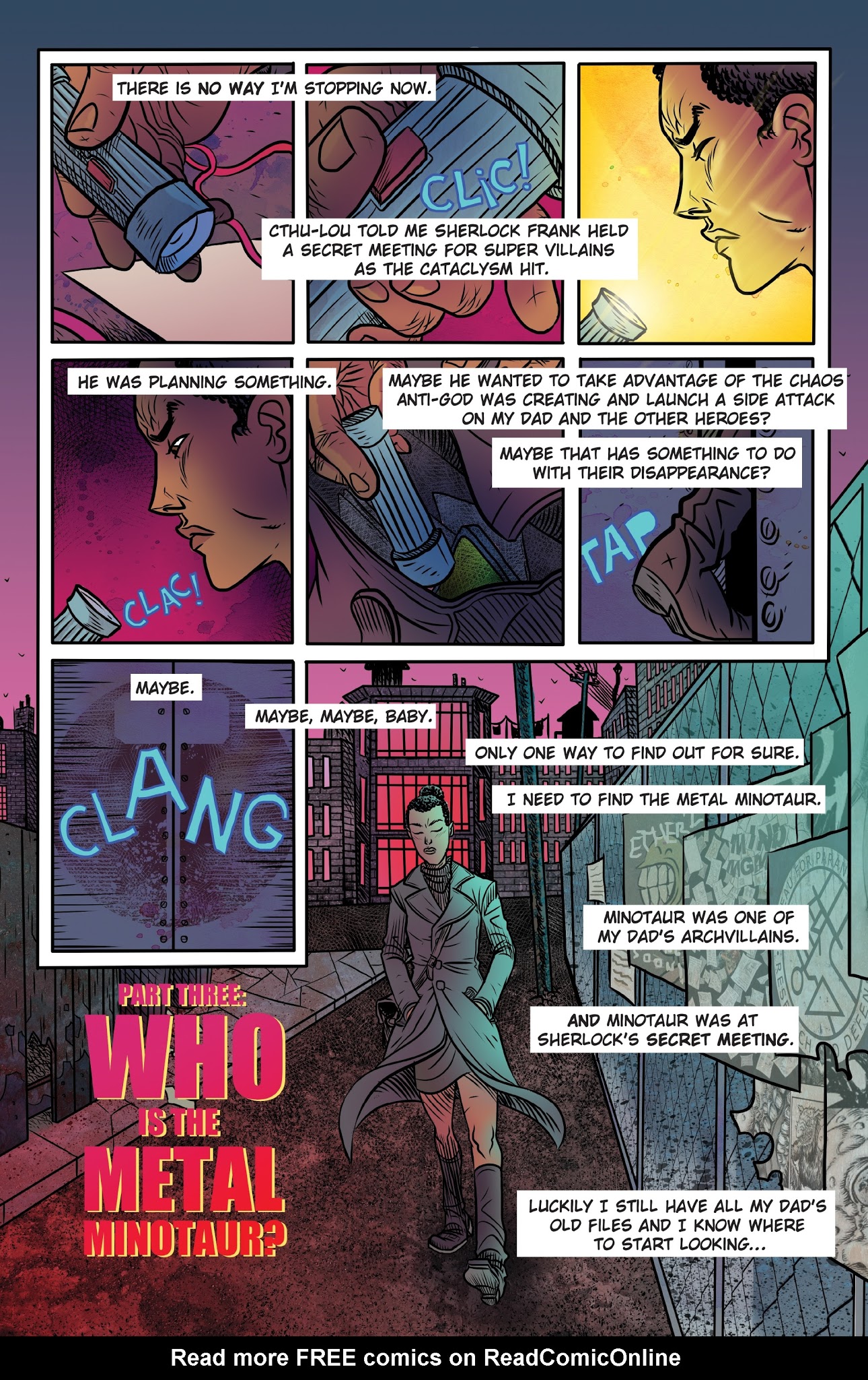 Read online Sherlock Frankenstein and the Legion of Evil comic -  Issue #3 - 7