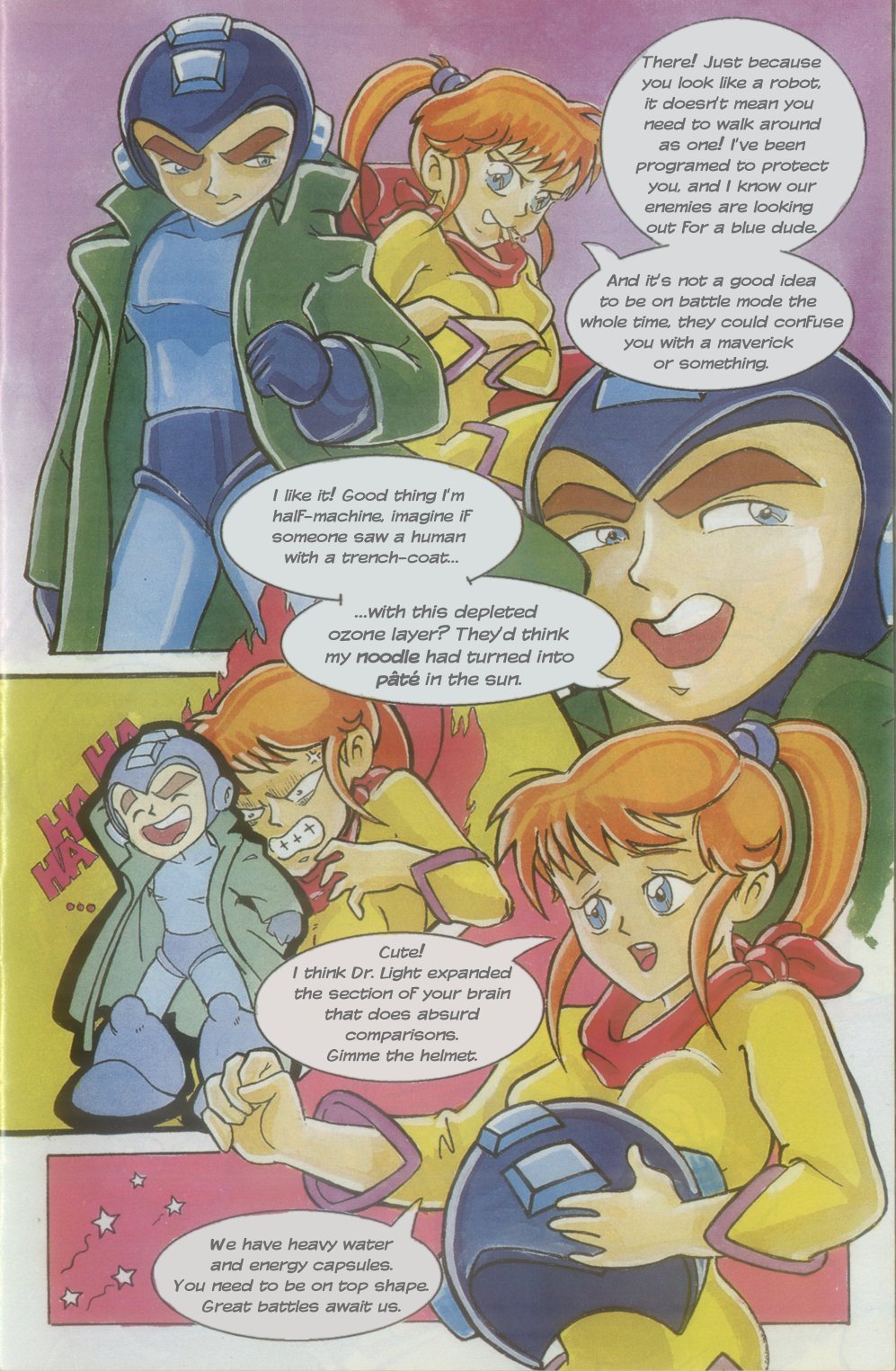 Read online Novas Aventuras de Megaman comic -  Issue #2 - 5