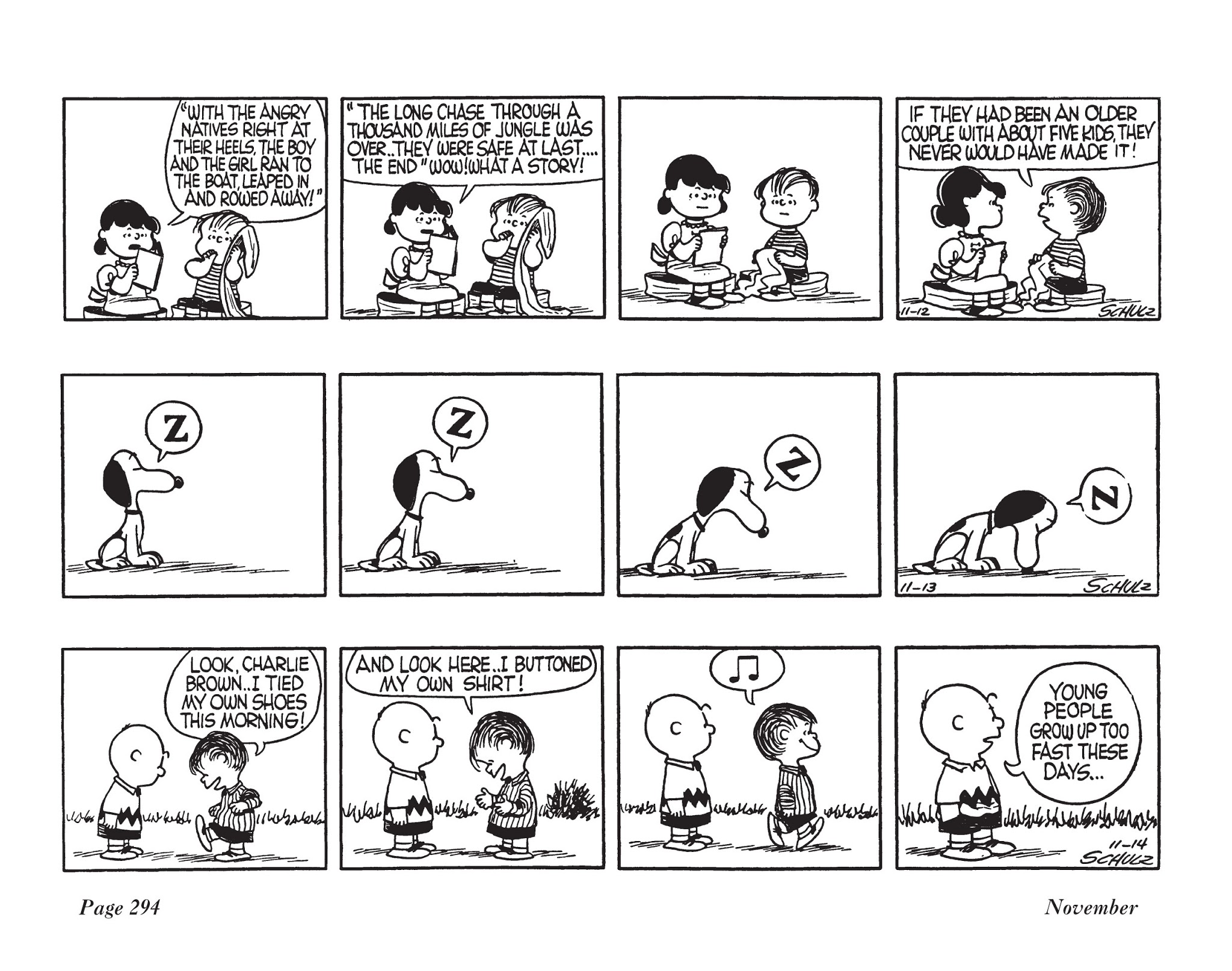 Read online The Complete Peanuts comic -  Issue # TPB 3 - 307