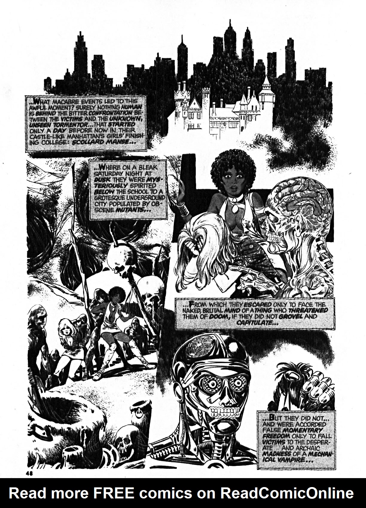 Read online Scream (1973) comic -  Issue #8 - 46
