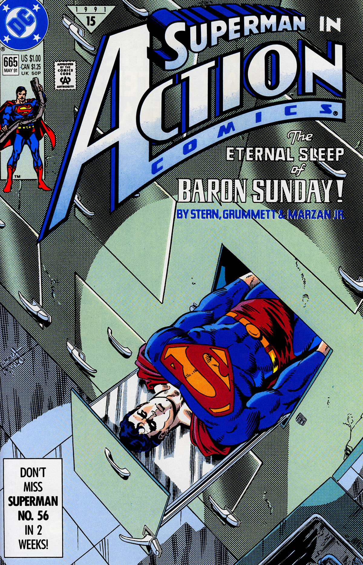 Read online Action Comics (1938) comic -  Issue #665 - 1