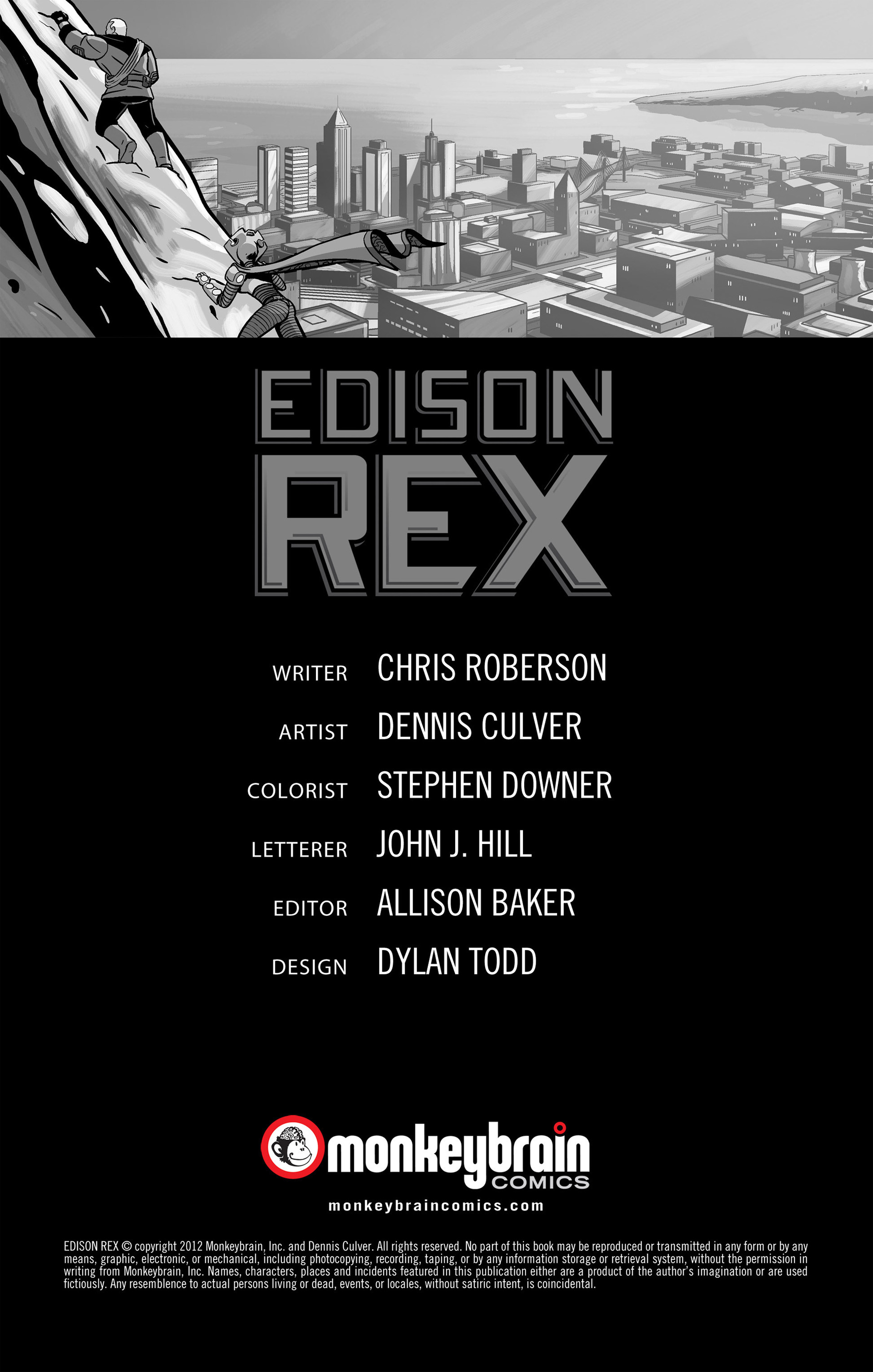 Read online Edison Rex comic -  Issue #3 - 2